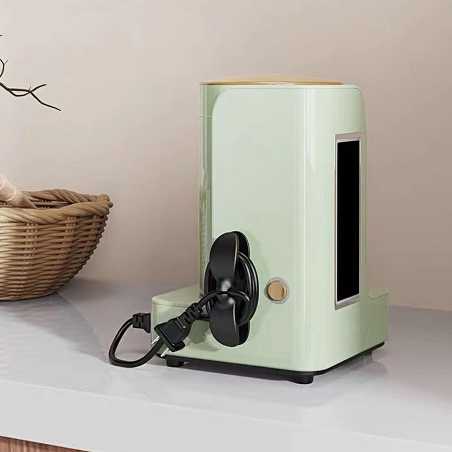 Power Plug Holder Organizer for Appliances Tidy Cord Winder Cable Organizer Self Adhesive Wire Wrap Holder for Coffee Maker Pressure Etc (1 Pc / 8x3 Cm / Small) - Shivani Jaswal Power Plug Holder Organizer for Appliances Tidy Cord Winder Cable Organizer Self Adhesive Wire Wrap Holder for Coffee Maker Pressure Etc (1 Pc / 8x3 Cm / Small)