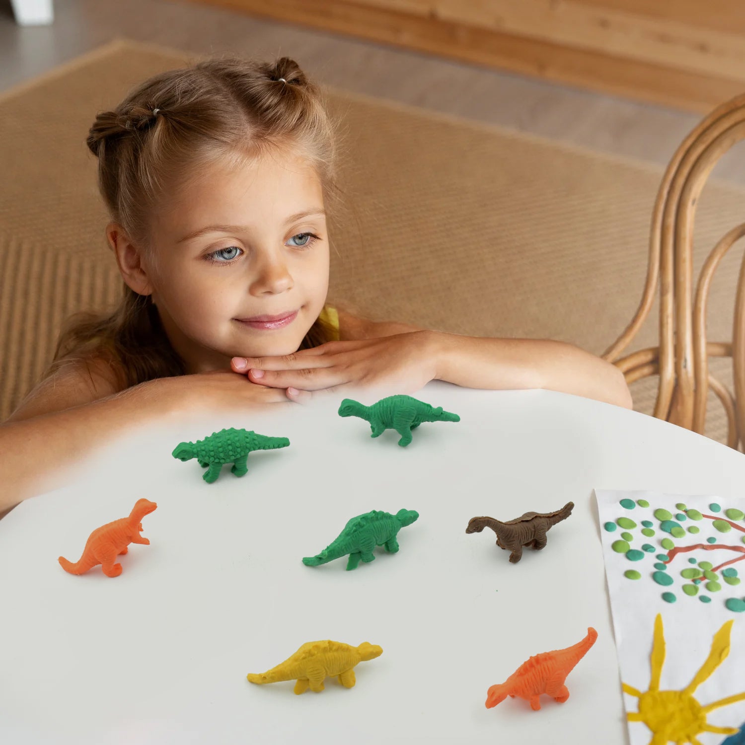 7 Piece Dinosaur Shaped Erasers for Kids - Animal Erasers, 3D Puzzle - Shivani Jaswal 7 Piece Dinosaur Shaped Erasers for Kids - Animal Erasers, 3D Puzzle
