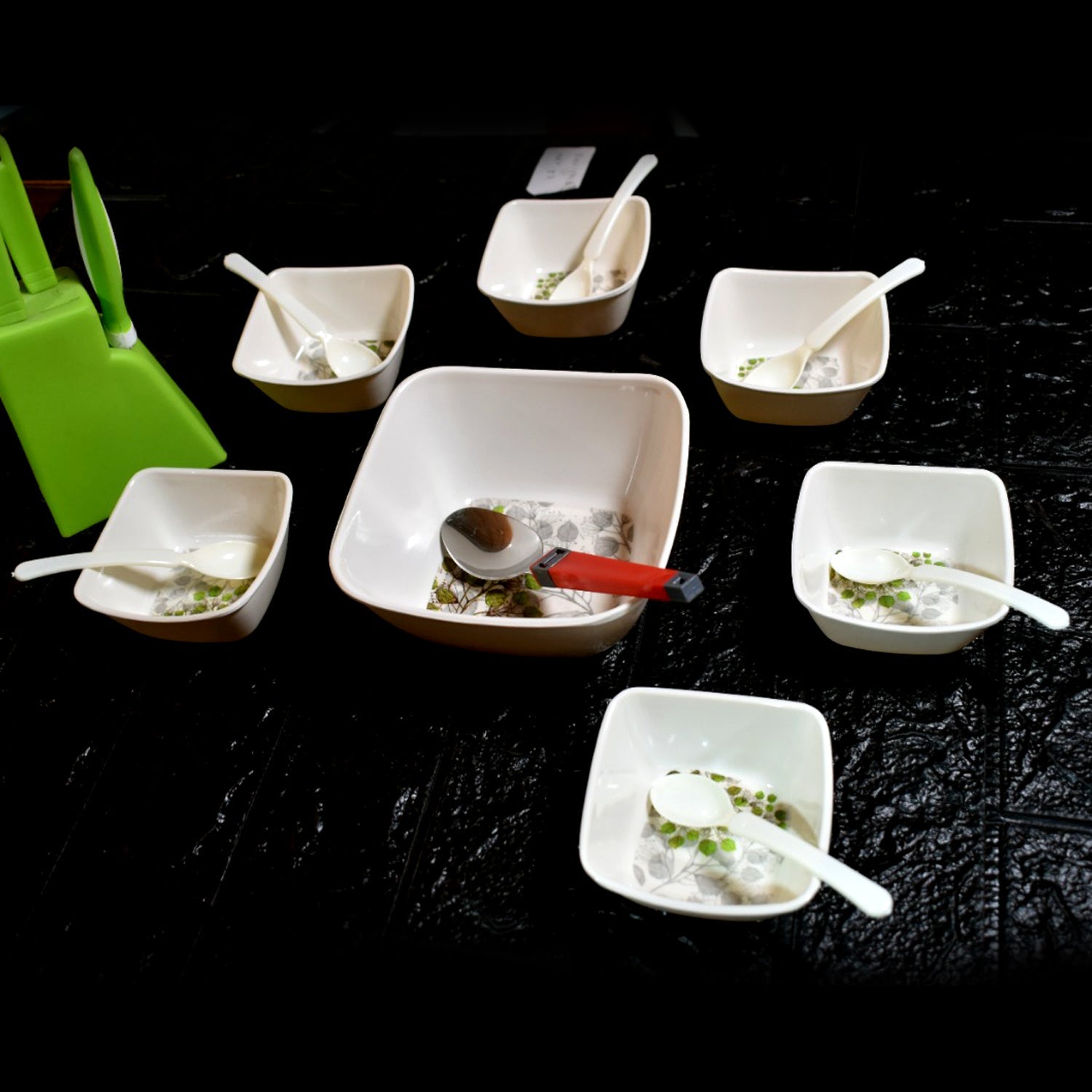 13 Pc Pudding Set used as a cutlery set for serving food purposes and sweet dishes and all in all kinds of household and official places etc. - Shivani Jaswal 13 Pc Pudding Set used as a cutlery set for serving food purposes and sweet dishes and all in all kinds of household and official places etc.