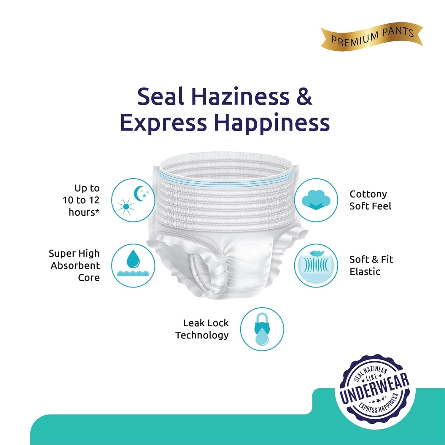 Senior Care Essentials: Large-XL Adult Diaper Pants (Waist 90-140cm) - Shivani Jaswal Senior Care Essentials: Large-XL Adult Diaper Pants (Waist 90-140cm)