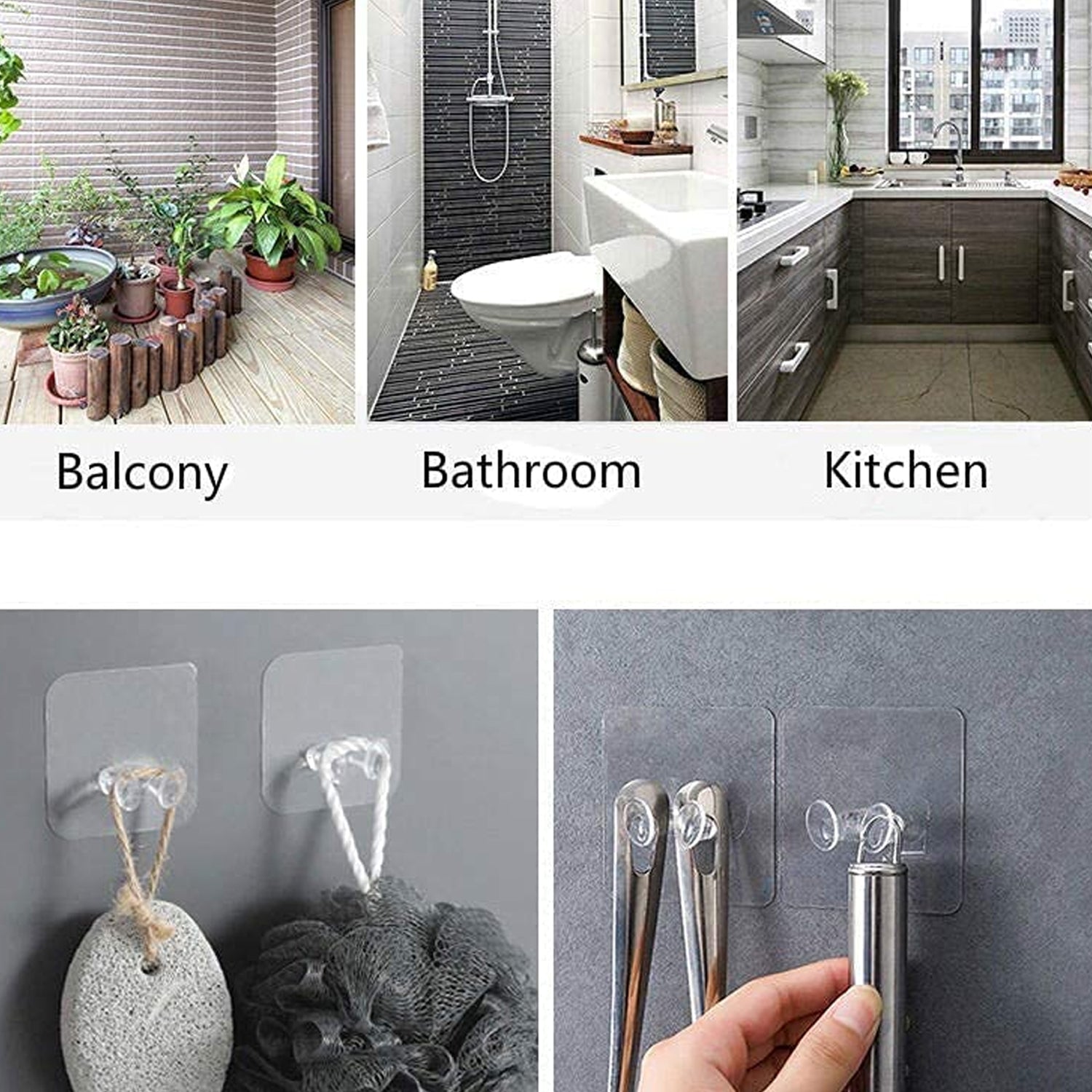 Transparent Self-Adhesive Wall Hook – Drill-Free, Waterproof & Oil-Proof for Toothbrush, Socket (1 Pc) - Shivani Jaswal Transparent Self-Adhesive Wall Hook – Drill-Free, Waterproof & Oil-Proof for Toothbrush, Socket (1 Pc)