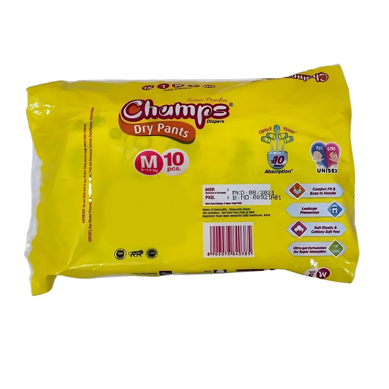 Travel Must-Have: Champs Medium Diaper Pants (10 Pcs) - Leakproof - Shivani Jaswal Travel Must-Have: Champs Medium Diaper Pants (10 Pcs) - Leakproof