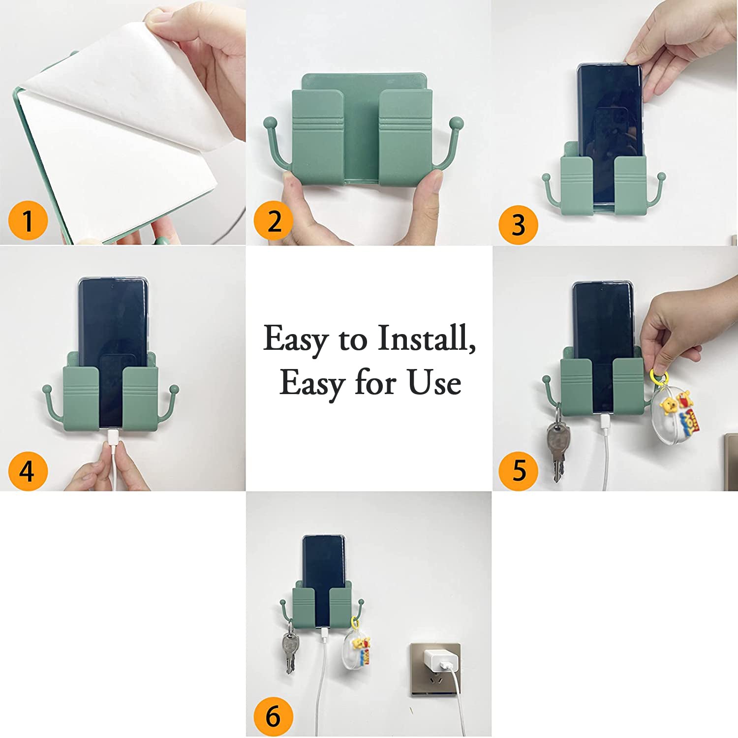 1 Pc Wallmount Mobile Stand With Hook Design used in all kinds of places including household and many more as a hanging support for and stuffs purposes. - Shivani Jaswal 1 Pc Wallmount Mobile Stand With Hook Design used in all kinds of places including household and many more as a hanging support for and stuffs purposes.
