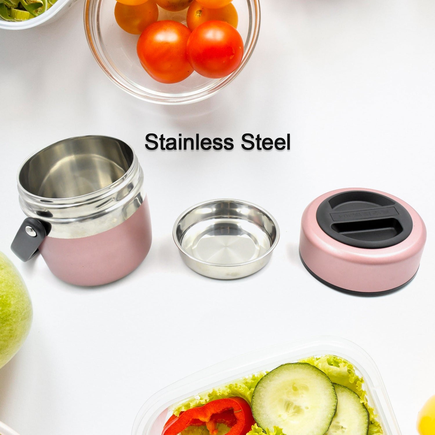 Leak-Proof Thermos Flask: Keeps Food Hot & Fresh (Stainless Steel, Multi-Color) - Shivani Jaswal Leak-Proof Thermos Flask: Keeps Food Hot & Fresh (Stainless Steel, Multi-Color)
