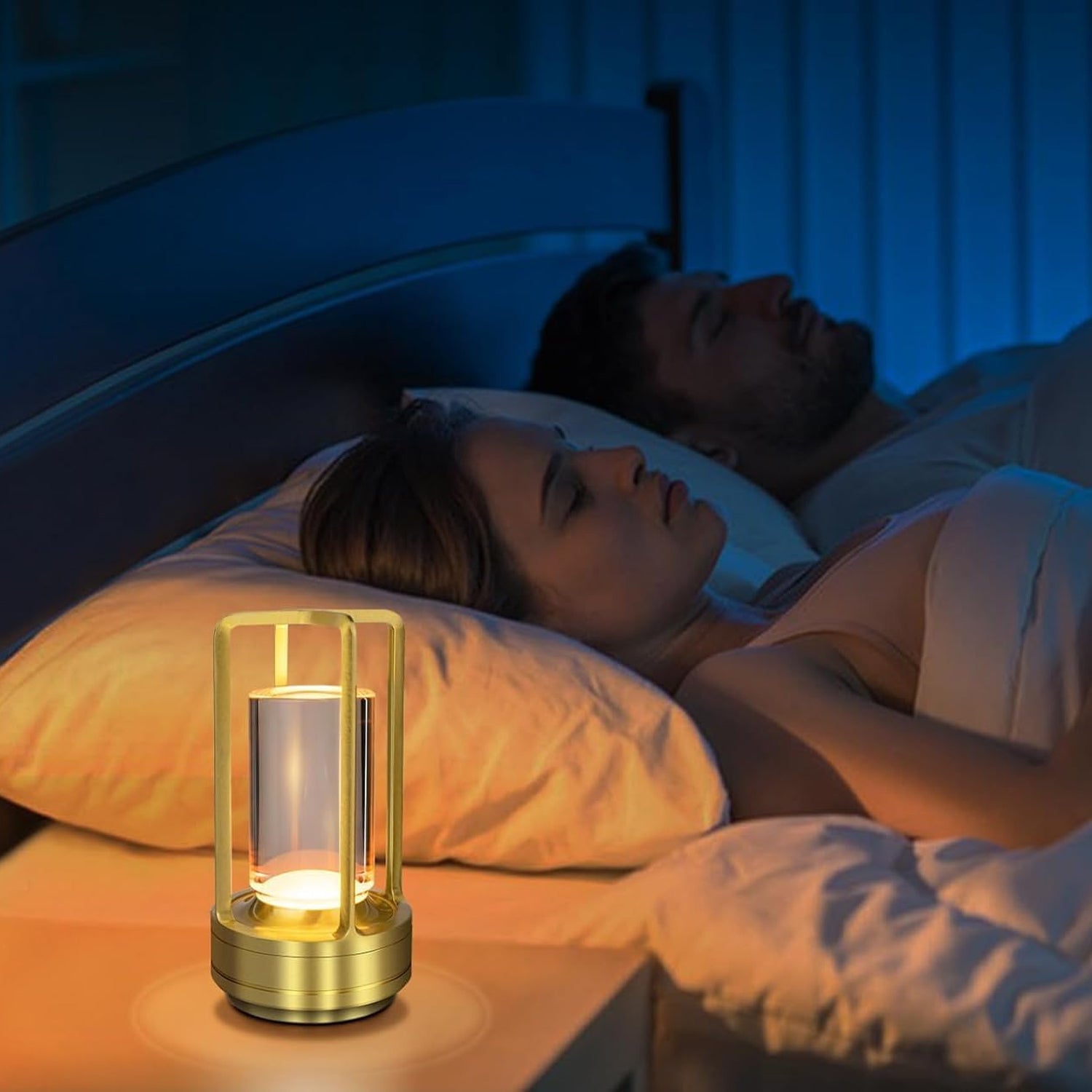 Crystal Lantern Lamp, Crystal Lantern Table Lamp, 3 Colors Rechargeable Cordless Led Lights for Restaurant / Bedroom Lights (1 Pc) - Shivani Jaswal Crystal Lantern Lamp, Crystal Lantern Table Lamp, 3 Colors Rechargeable Cordless Led Lights for Restaurant / Bedroom Lights (1 Pc)