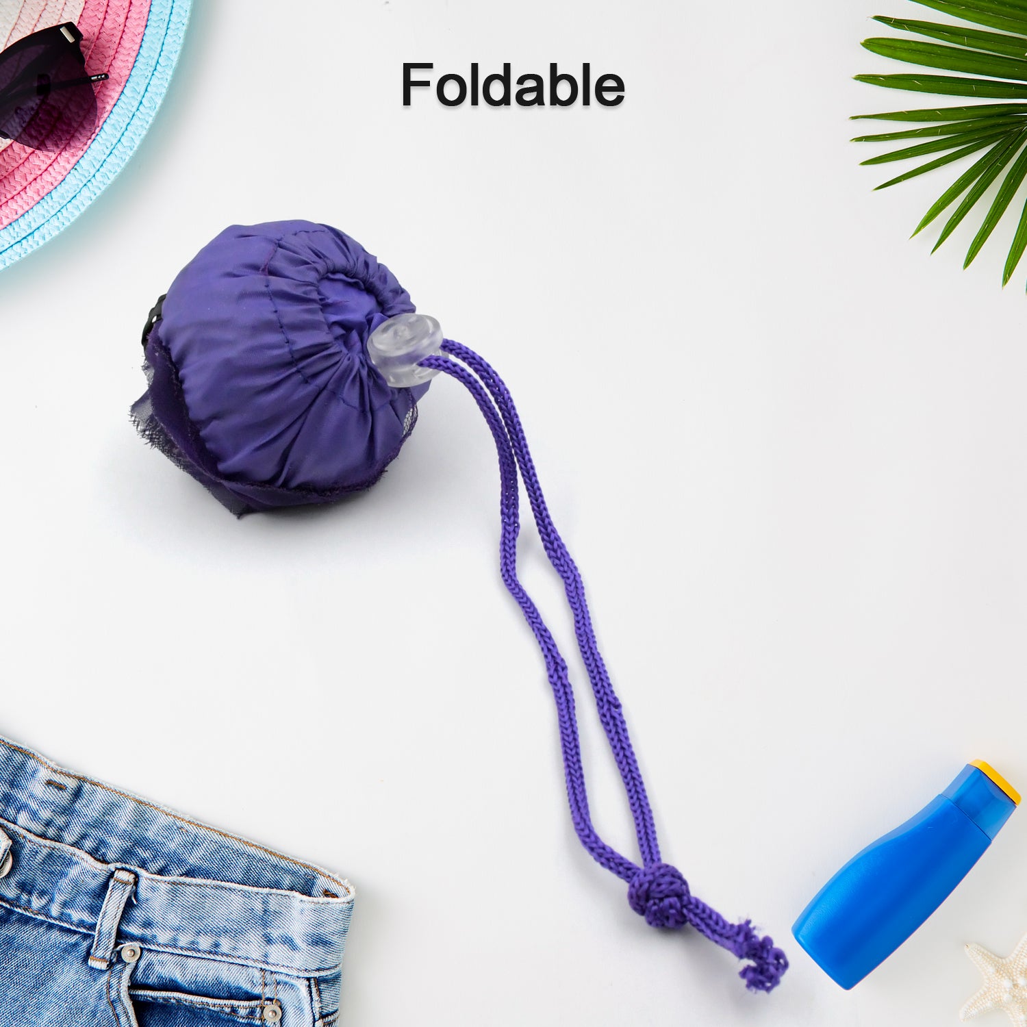 Foldable Nylon Shopping Bag (Rose Design): Reusable, Eco-Friendly (1 Pc) - Shivani Jaswal Foldable Nylon Shopping Bag (Rose Design): Reusable, Eco-Friendly (1 Pc)