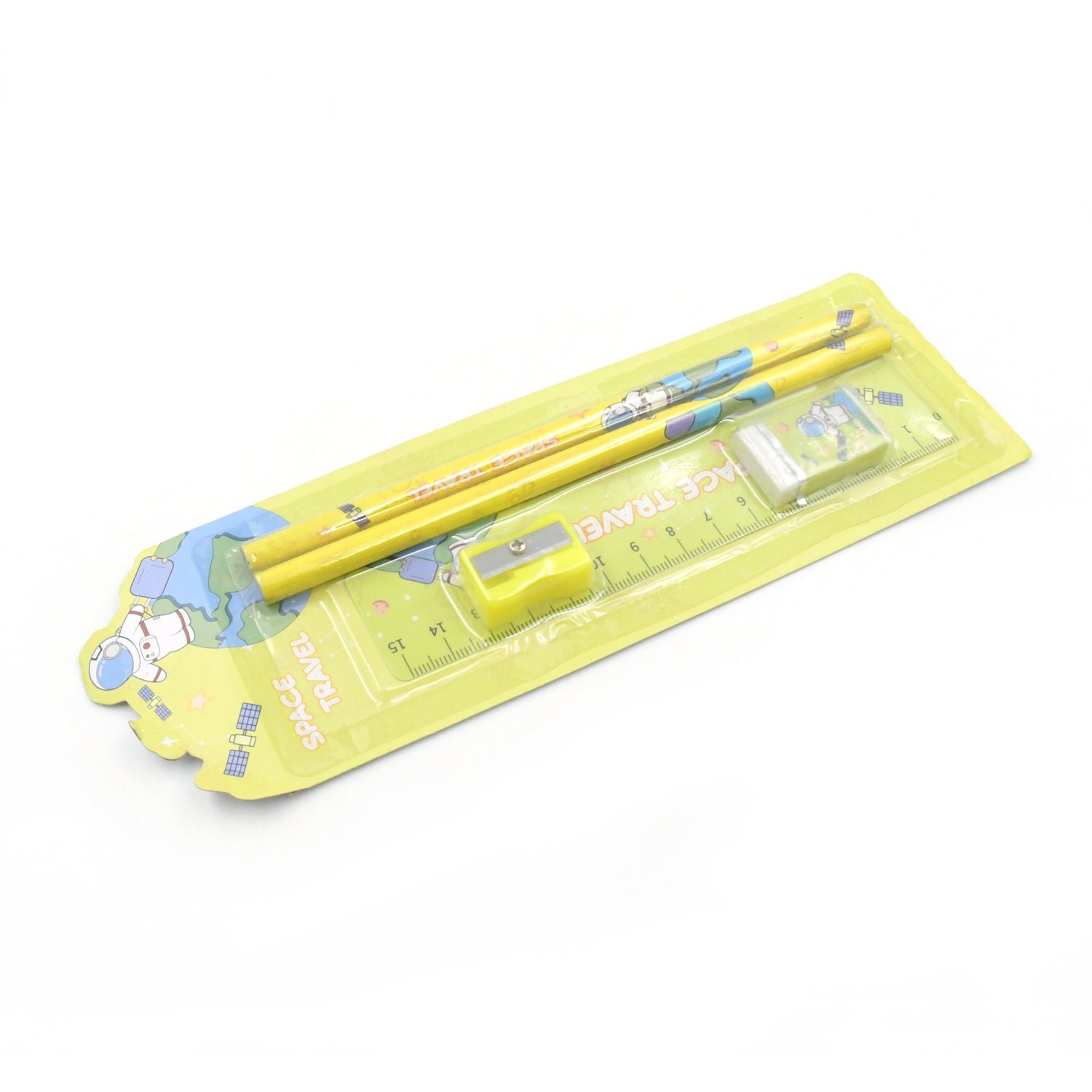 Wooden Pencil Set (5 Pc): School Supplies, Stationery Set for Kids - Shivani Jaswal Wooden Pencil Set (5 Pc): School Supplies, Stationery Set for Kids