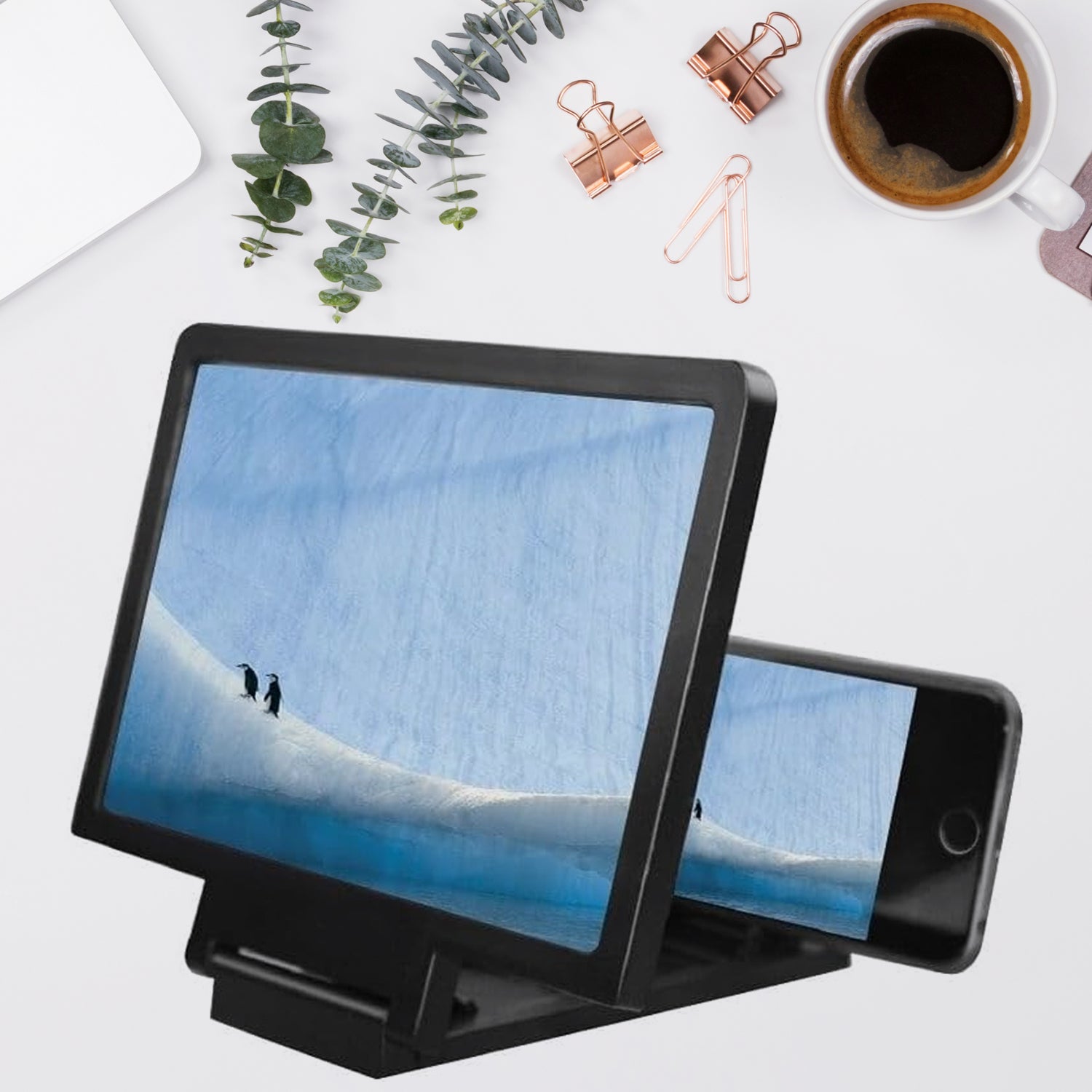 3D Phone Screen Magnifier Video Screen Amplifier Expander Holder Bracket for Mobile Phone Screen Zoom Display (1 Pc) - Shivani Jaswal 3D Phone Screen Magnifier Video Screen Amplifier Expander Holder Bracket for Mobile Phone Screen Zoom Display (1 Pc)