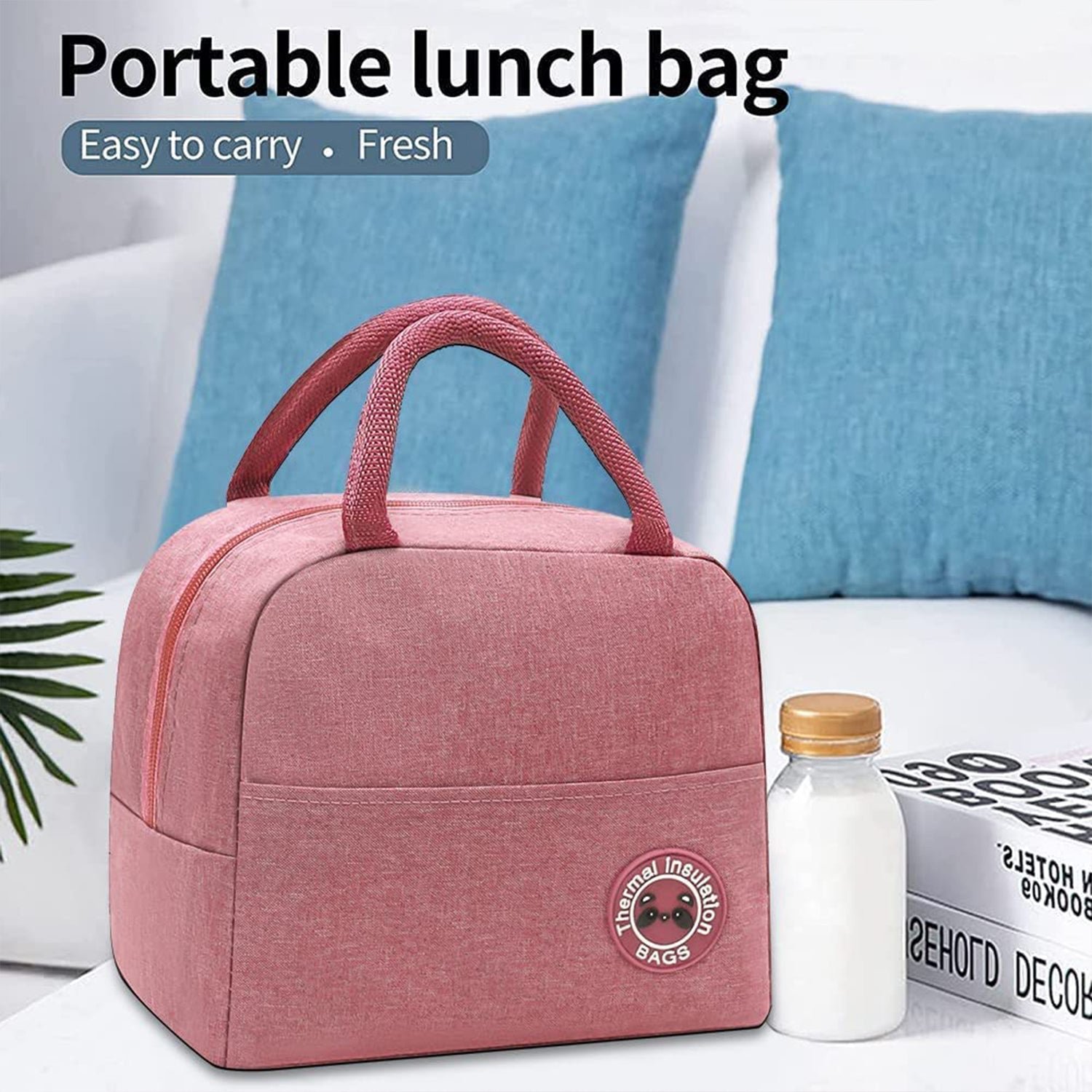 Lunch/Tote Bag for Women, Lunch Bag Women, Lunch Box Lunch Bag for Women Adult Men, Small Leakproof Cute Lunch Boxes for Work Office Picnic or Travel - Shivani Jaswal Lunch/Tote Bag for Women, Lunch Bag Women, Lunch Box Lunch Bag for Women Adult Men, Small Leakproof Cute Lunch Boxes for Work Office Picnic or Travel