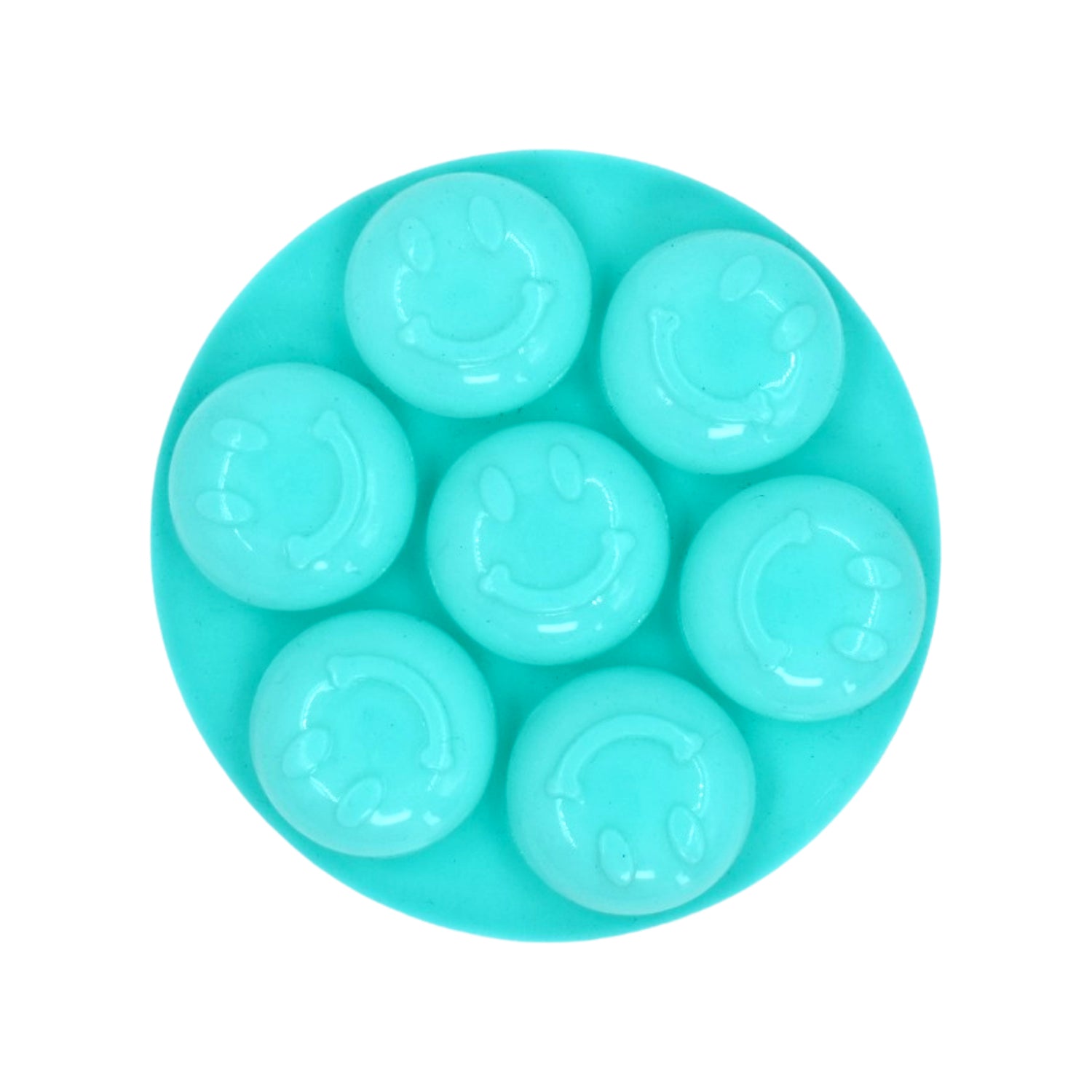 7cavity smiley shape chocolate mold tray cake baking mold Flexible silicone chocolate making tool - Shivani Jaswal 7cavity smiley shape chocolate mold tray cake baking mold Flexible silicone chocolate making tool