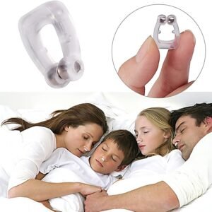 Anti-Snore Nose Clip for Heavy Snorers (Silicone, 1 Pc)