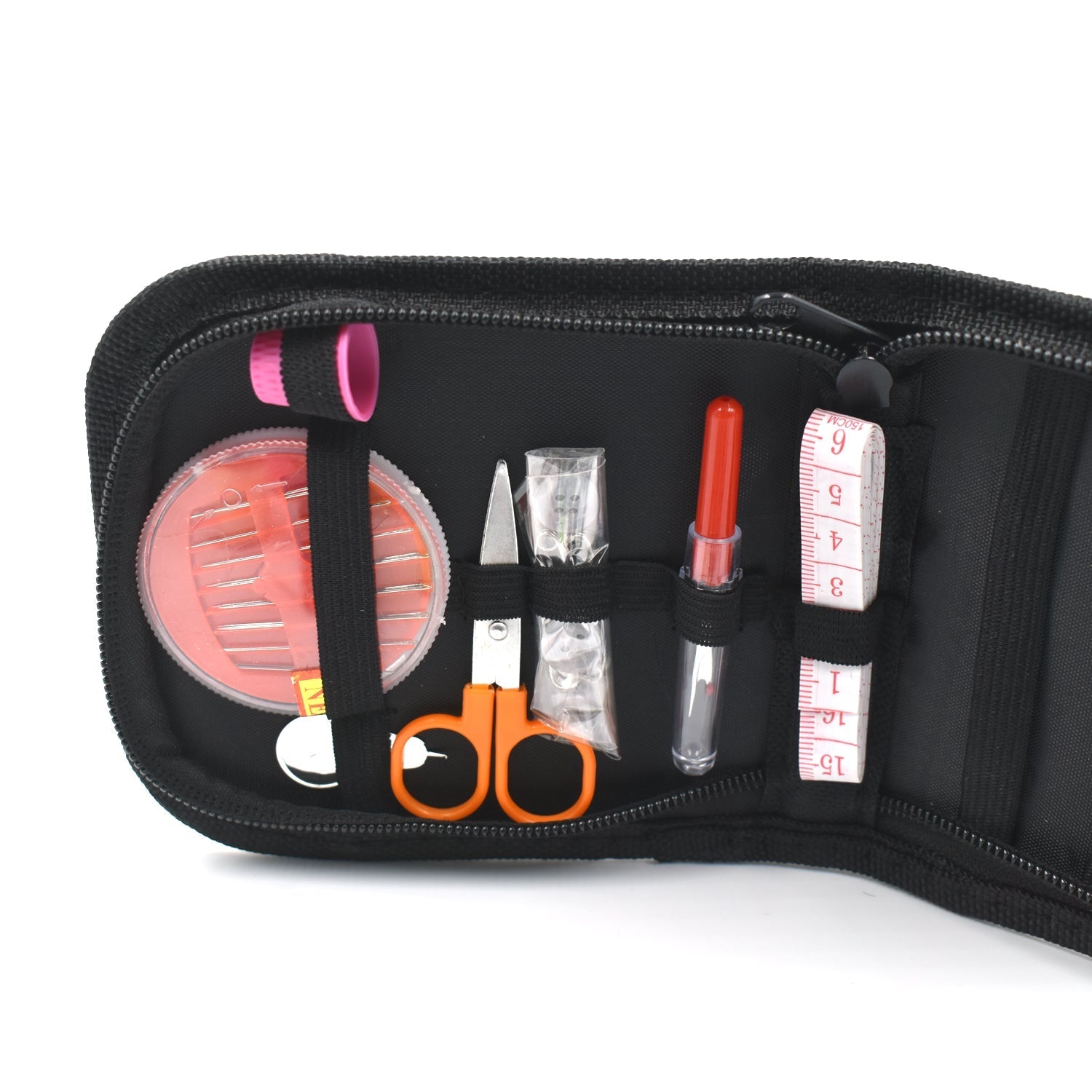 48 Pc Purse Sewing Set used for sewing of clothes and fabrics including all home purposes. - Shivani Jaswal 48 Pc Purse Sewing Set used for sewing of clothes and fabrics including all home purposes.