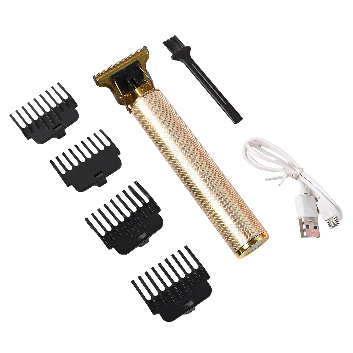 Men's Hair Trimmer & Beard Clipper with 4 Adjustable Blades & Cleaning Brush, Hair accessories - Shivani Jaswal Men's Hair Trimmer & Beard Clipper with 4 Adjustable Blades & Cleaning Brush, Hair accessories