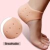 Anti Crack Silicon Gel Heel Moisturizing Socks for Foot Care Men Women (Loose Pack)