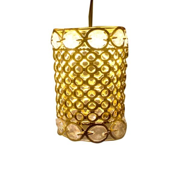 Antique Golden Jhoomer Chandelier â€“ Diwali & Christmas Decor (1 Pc)