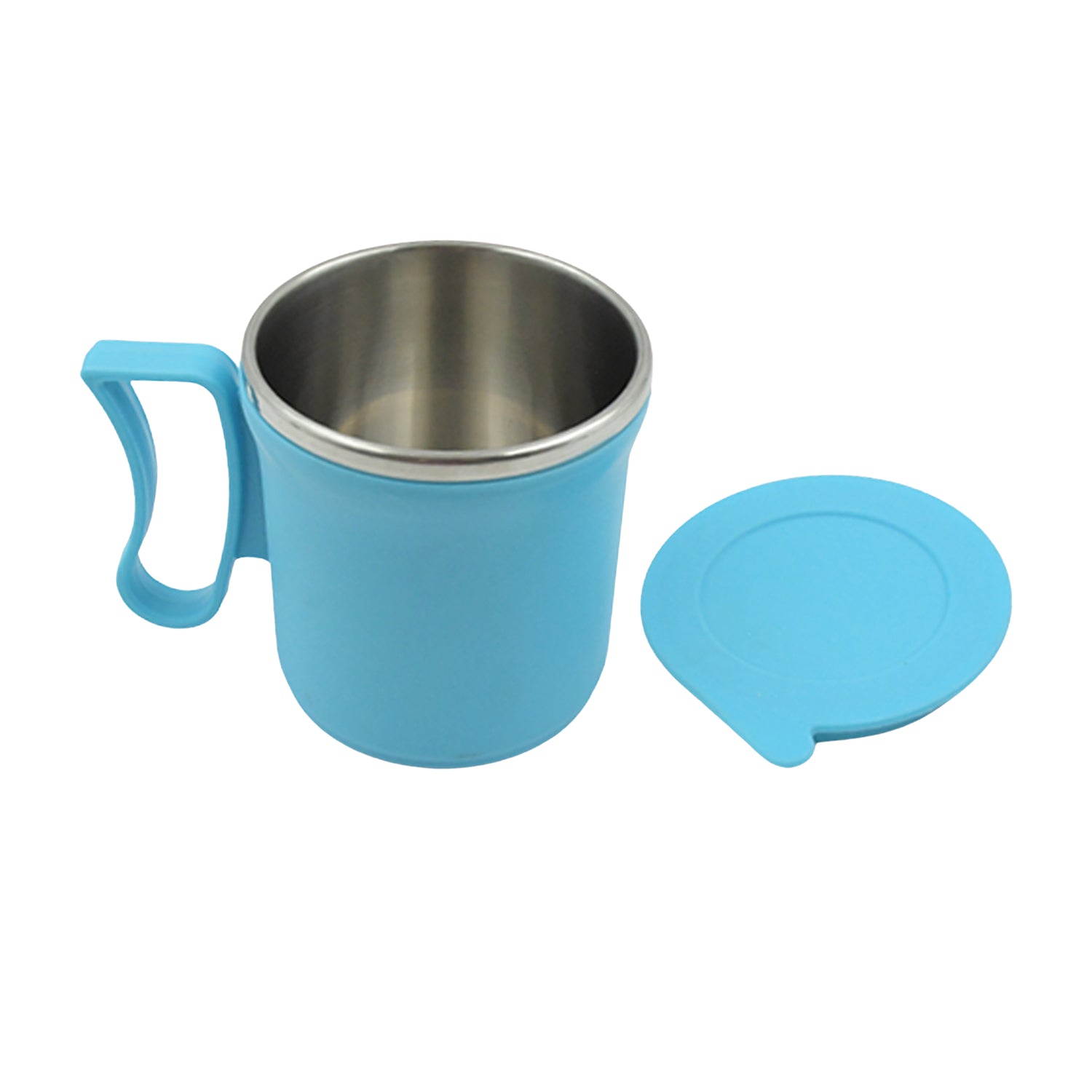 300ml Stainless Steel Mug: Insulated, Leakproof Lid, Hot/Cold Drinks (Mix Color) - Shivani Jaswal 300ml Stainless Steel Mug: Insulated, Leakproof Lid, Hot/Cold Drinks (Mix Color)