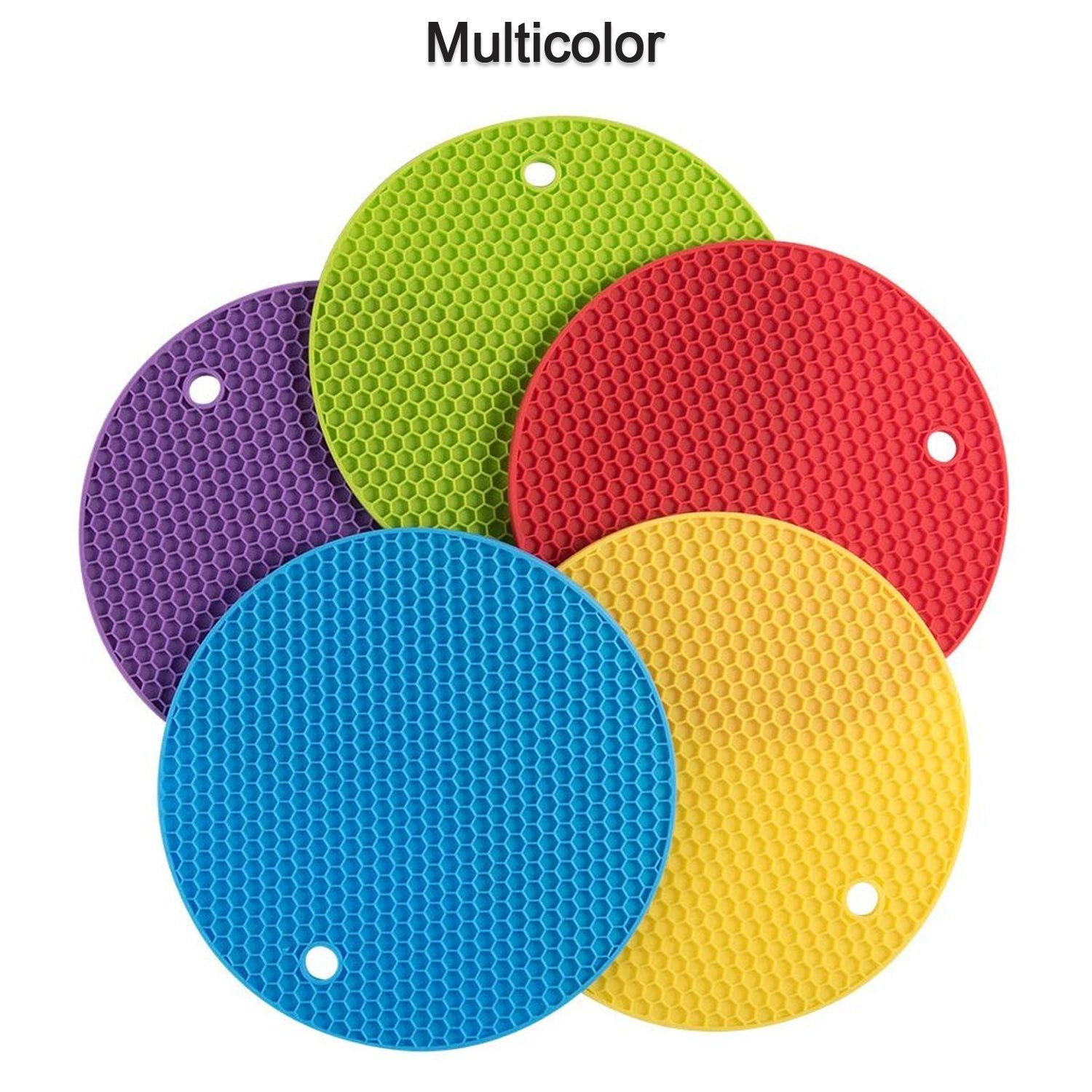 Silicone Trivet for Hot Dish and Pot, Silicone Hot Pads ( 1 pcs ) - Shivani Jaswal Silicone Trivet for Hot Dish and Pot, Silicone Hot Pads ( 1 pcs )