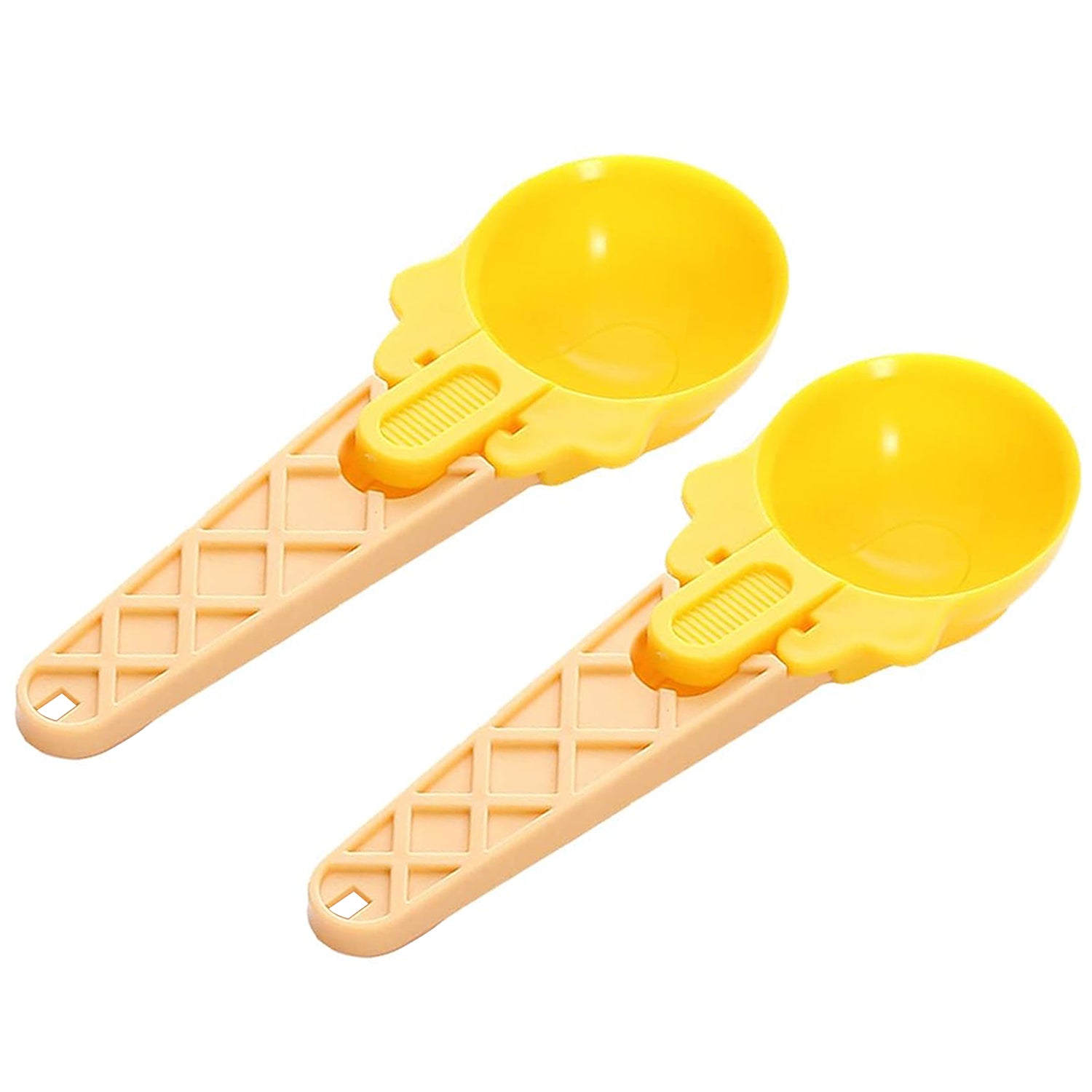 2-Piece Plastic Ice Cream & Watermelon Scooper with Trigger Dipper - Shivani Jaswal 2-Piece Plastic Ice Cream & Watermelon Scooper with Trigger Dipper