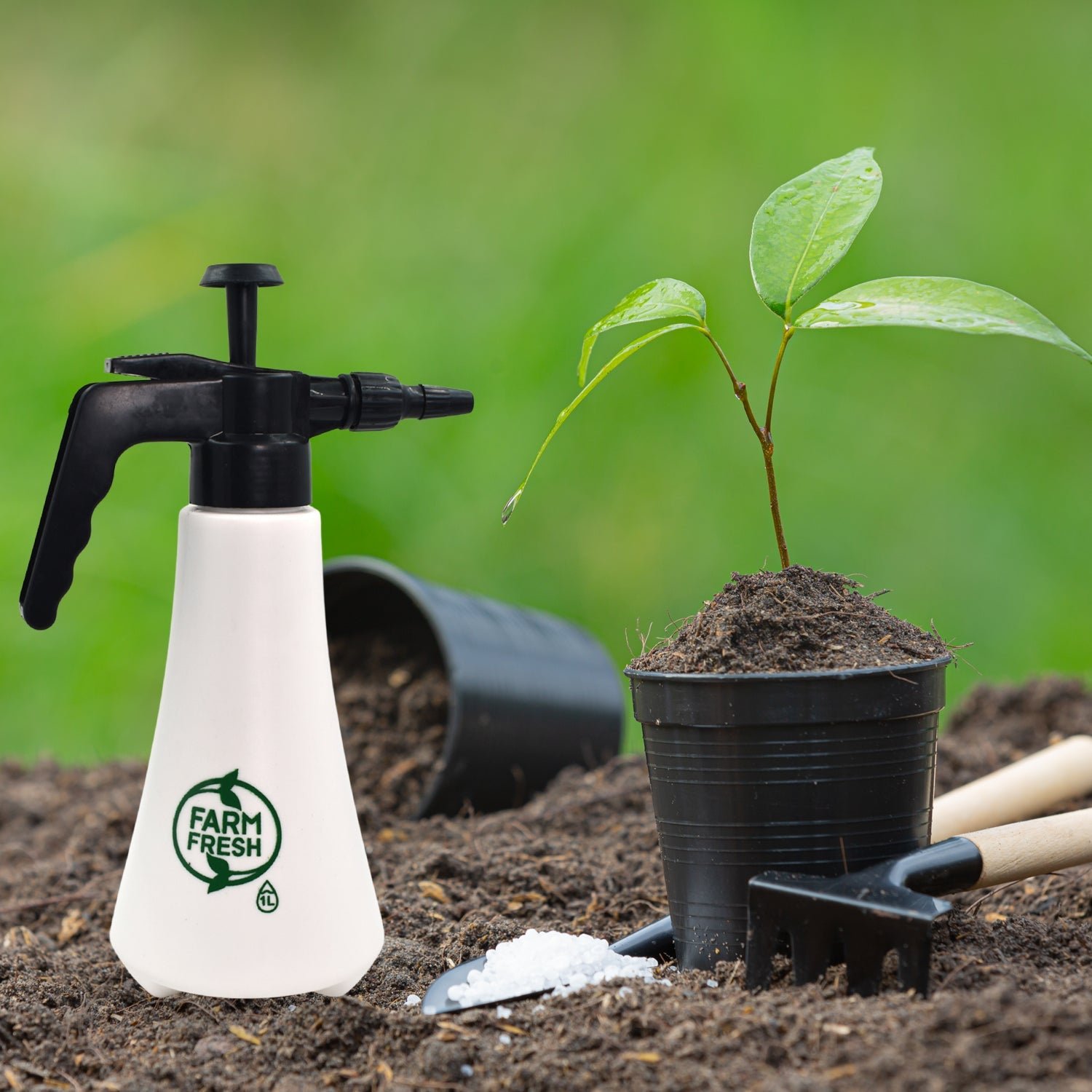 1 litre Garden Sprayer used in all kinds of garden and park for sprinkling and showering purposes. - Shivani Jaswal 1 litre Garden Sprayer used in all kinds of garden and park for sprinkling and showering purposes.