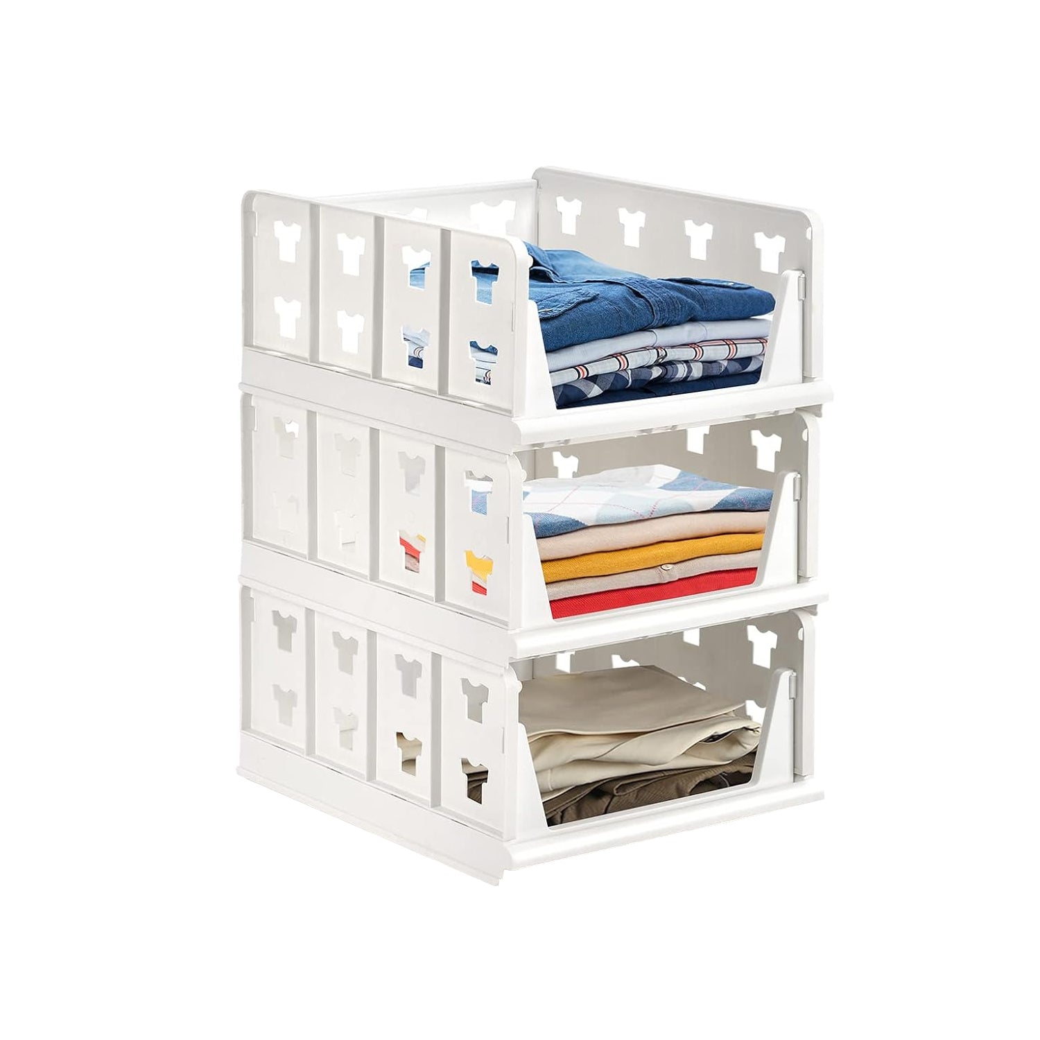 3 Layer Stackable Multifunctional Storage,for Clothes Foldable Drawer Shelf Basket Utility Cart Rack Storage Organizer Cart for Kitchen, Pantry Closet, Bedroom, Bathroom, Laundry(3 Layer 1 Pc) - Shivani Jaswal 3 Layer Stackable Multifunctional Storage,for Clothes Foldable Drawer Shelf Basket Utility Cart Rack Storage Organizer Cart for Kitchen, Pantry Closet, Bedroom, Bathroom, Laundry(3 Layer 1 Pc)