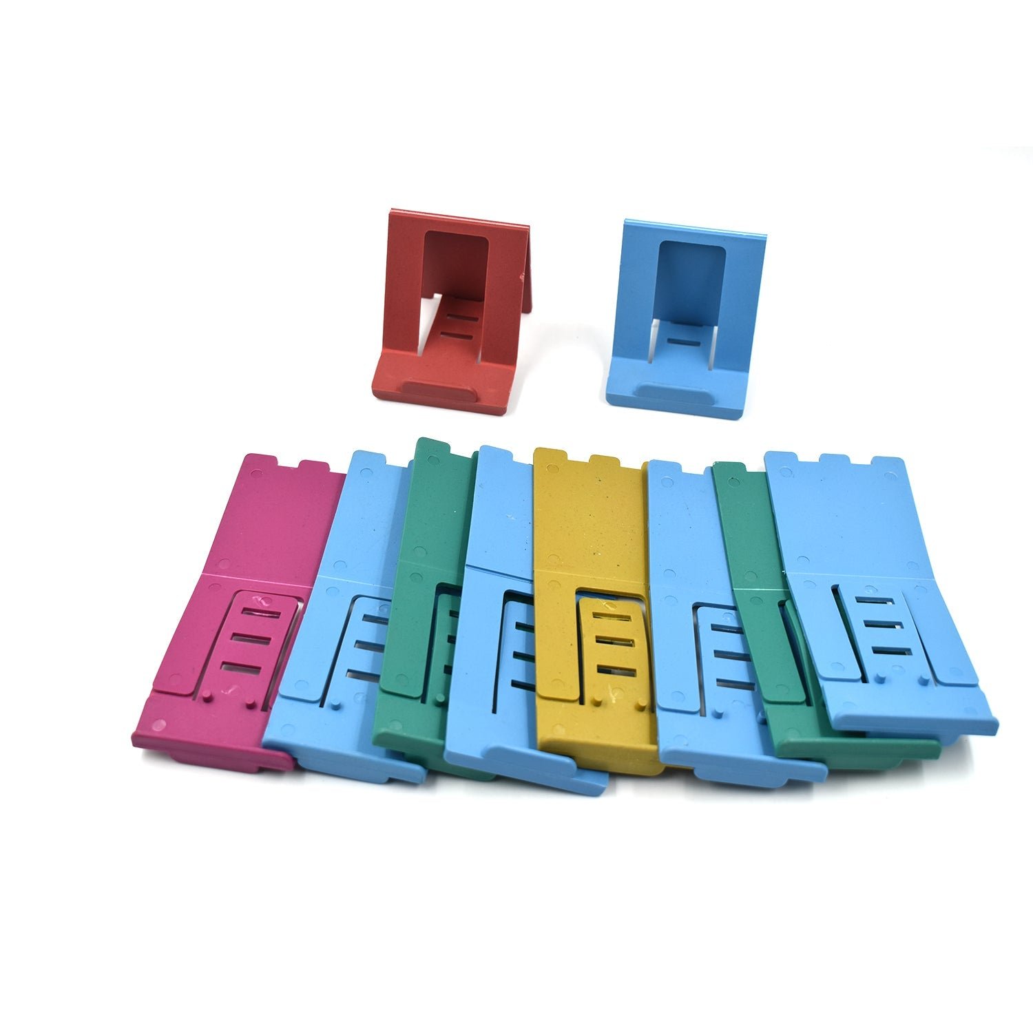 10 Pc Adjustable Mobile Stand used in all kinds of places including household and offices as a mobile supporting stand. - Shivani Jaswal 10 Pc Adjustable Mobile Stand used in all kinds of places including household and offices as a mobile supporting stand.