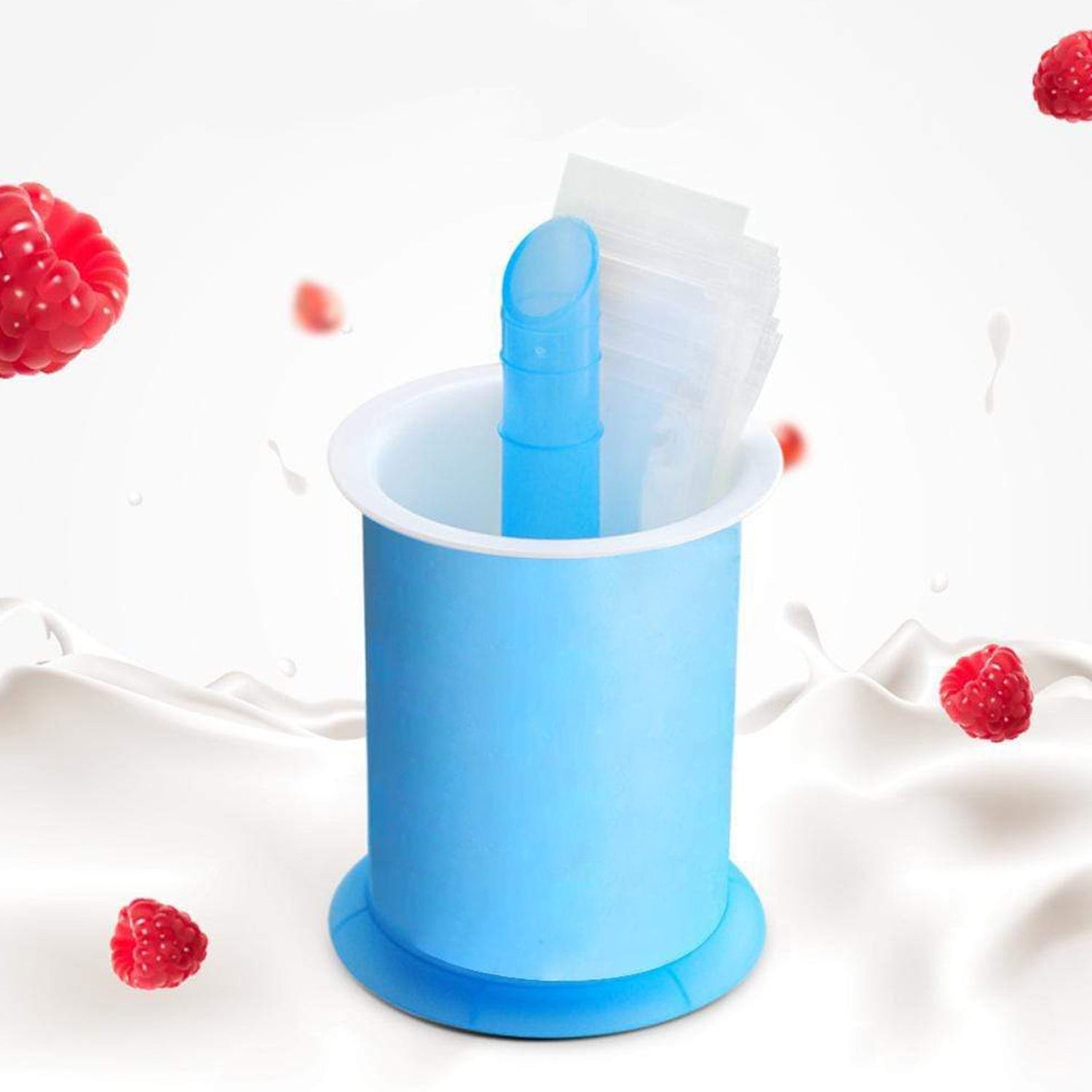 DIY Manual Popsicle Maker – Reusable Ice Cream Mold (Approx 20 Pcs Packing Bag) - Shivani Jaswal DIY Manual Popsicle Maker – Reusable Ice Cream Mold (Approx 20 Pcs Packing Bag)