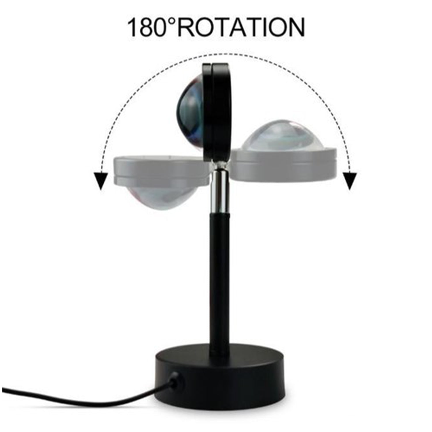 4 Colors Sunset Lamp, Sunset Projection Lamp LED Night Lights - Shivani Jaswal 4 Colors Sunset Lamp, Sunset Projection Lamp LED Night Lights