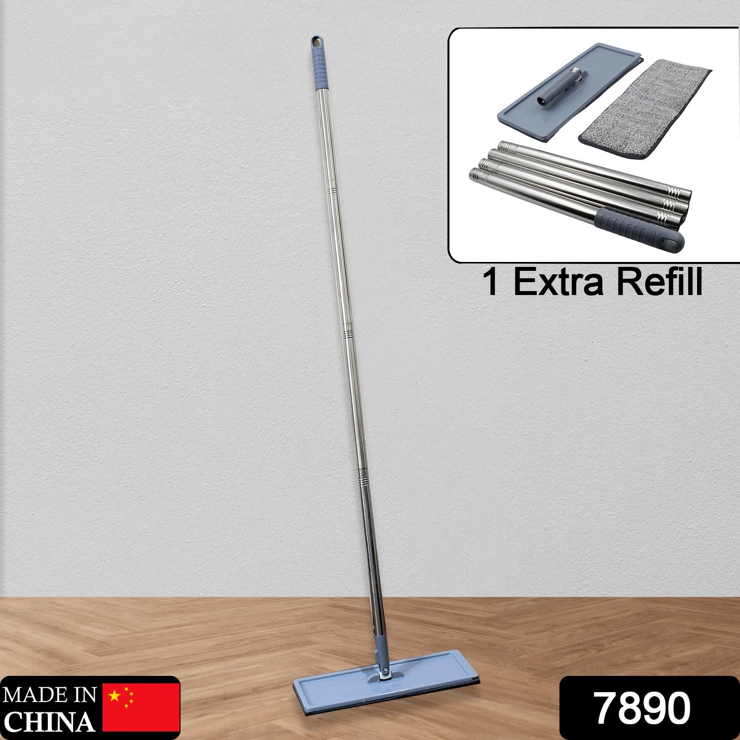 360° Rotating Mop: Effortless Floor Cleaning for All Surfaces - Shivani Jaswal 360° Rotating Mop: Effortless Floor Cleaning for All Surfaces