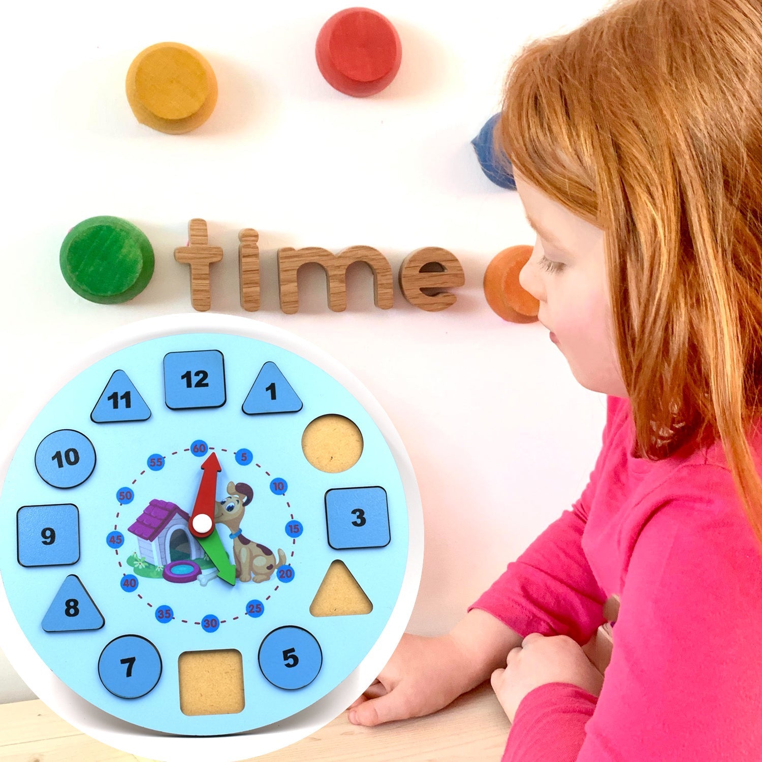 AT49 Wooden Clock Toy and game for kids and babies for playing and enjoying purposes. - Shivani Jaswal AT49 Wooden Clock Toy and game for kids and babies for playing and enjoying purposes.