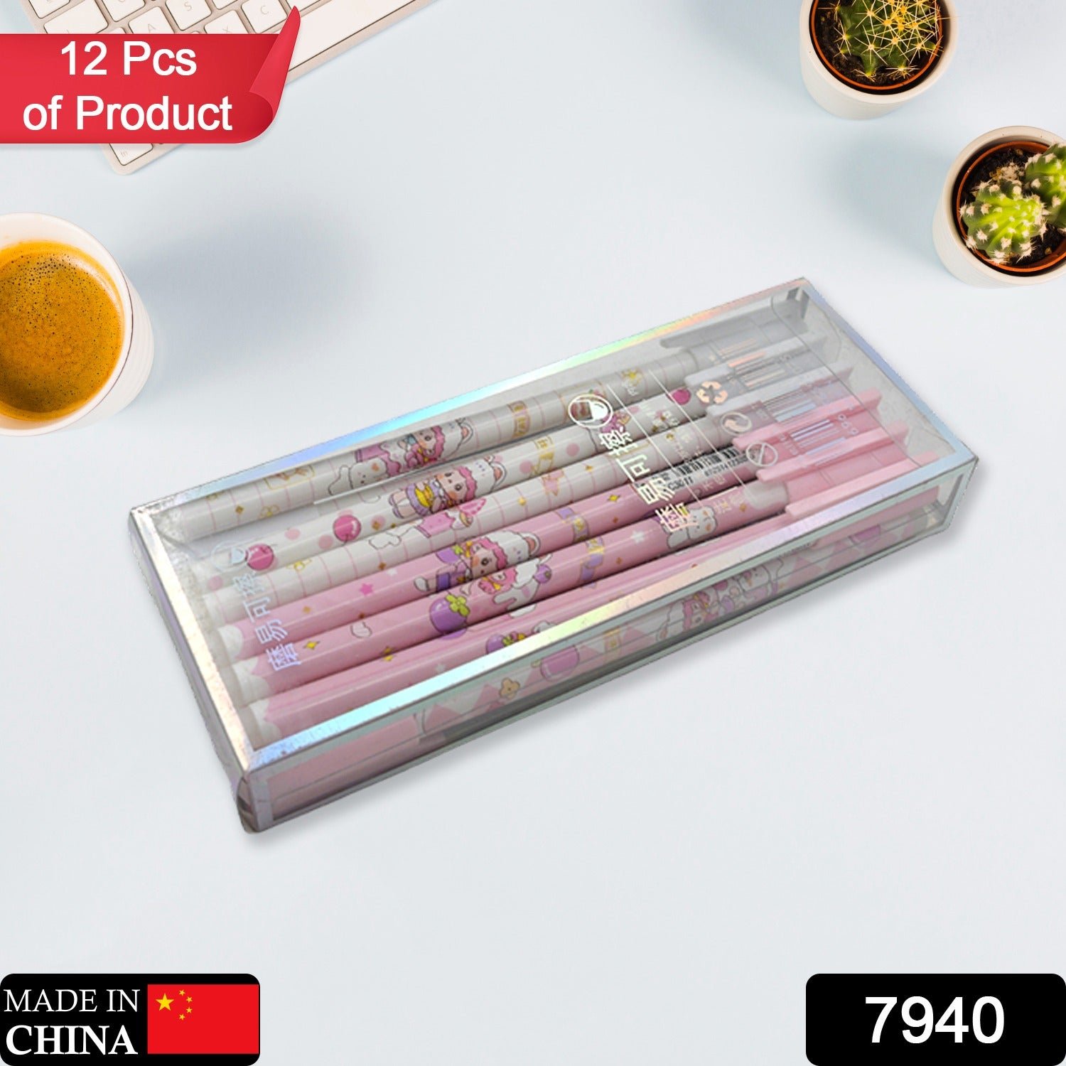 Erasable gel ink pen 12 Pcs/ Fancy Cute Blue Gel Pen with attached Magic Wipe Eraser Gel Pen, Stationery for Office School Writing Examination Supplies Tool, Return Gifts For Kids, Birthday Gifts - Shivani Jaswal Erasable gel ink pen 12 Pcs/ Fancy Cute Blue Gel Pen with attached Magic Wipe Eraser Gel Pen, Stationery for Office School Writing Examination Supplies Tool, Return Gifts For Kids, Birthday Gifts