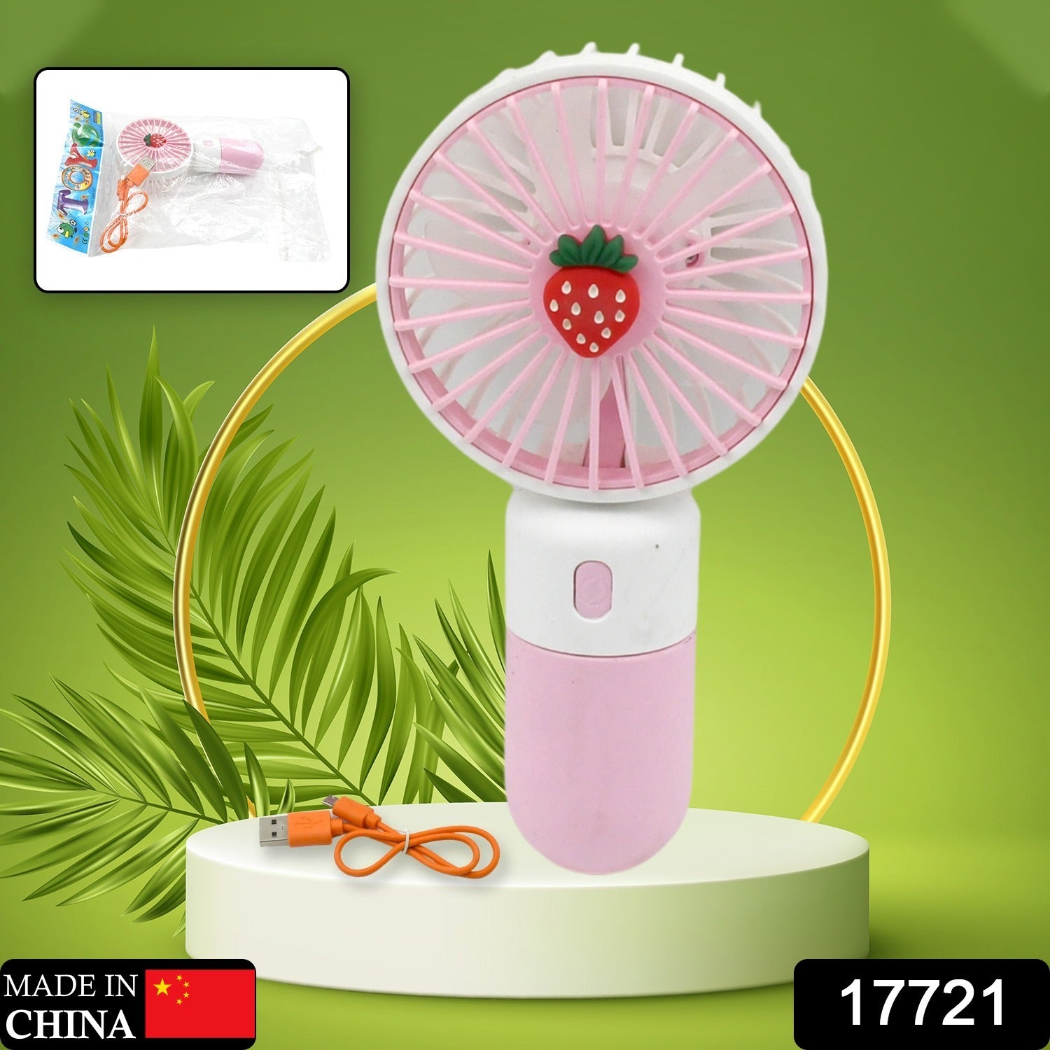 Portable Small Electric Fan Handheld, Rechargeable Mini Student Handheld Dormitory Class Personal Fan - Shivani Jaswal Portable Small Electric Fan Handheld, Rechargeable Mini Student Handheld Dormitory Class Personal Fan