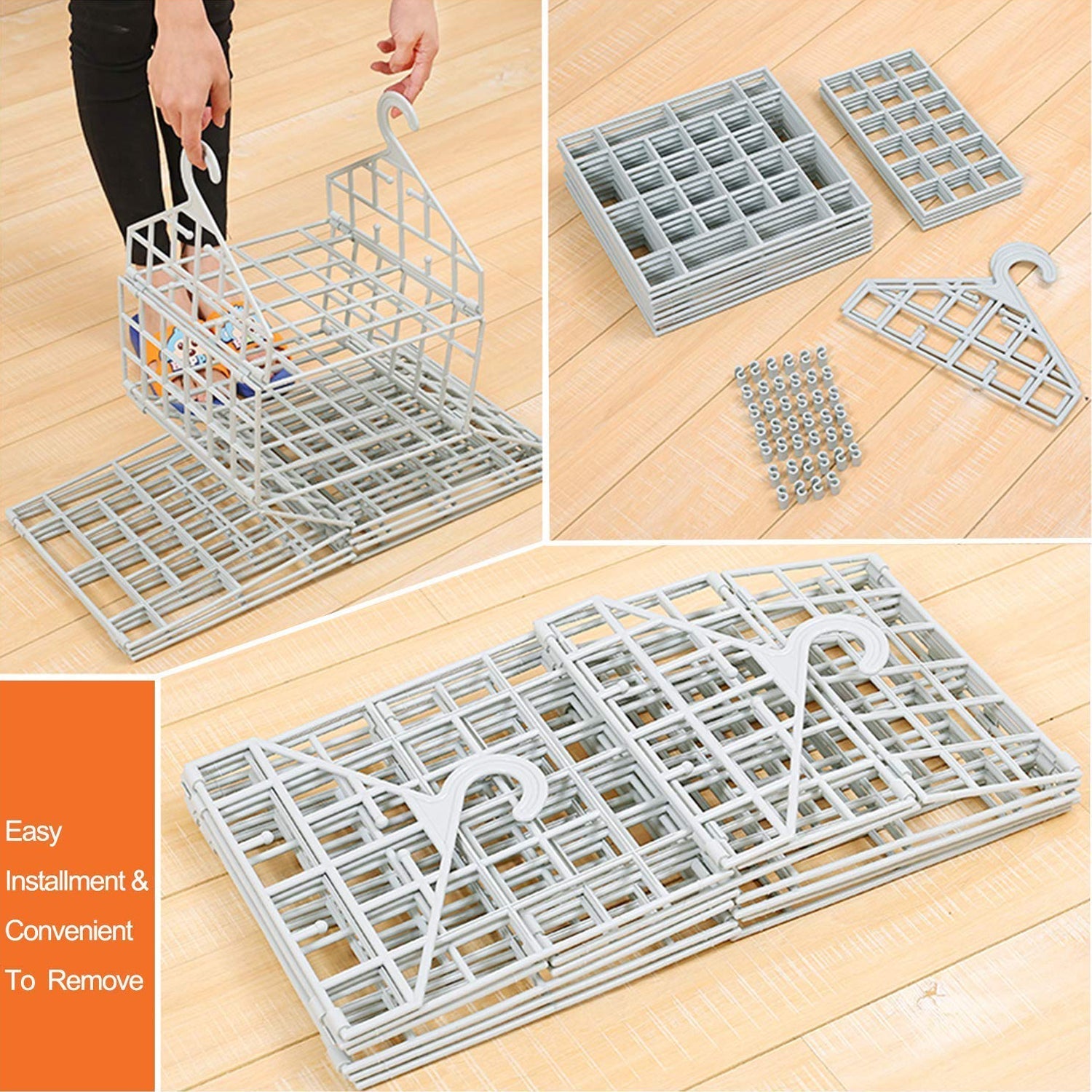 Multipurpose 5 Layer Folding Clothes Storage Racks||Closet for Students Wardrobe Shelves Socks, Scarf, t-Shirt, etc||Hanging Organizer Storage Holders & Racks - Shivani Jaswal Multipurpose 5 Layer Folding Clothes Storage Racks||Closet for Students Wardrobe Shelves Socks, Scarf, t-Shirt, etc||Hanging Organizer Storage Holders & Racks