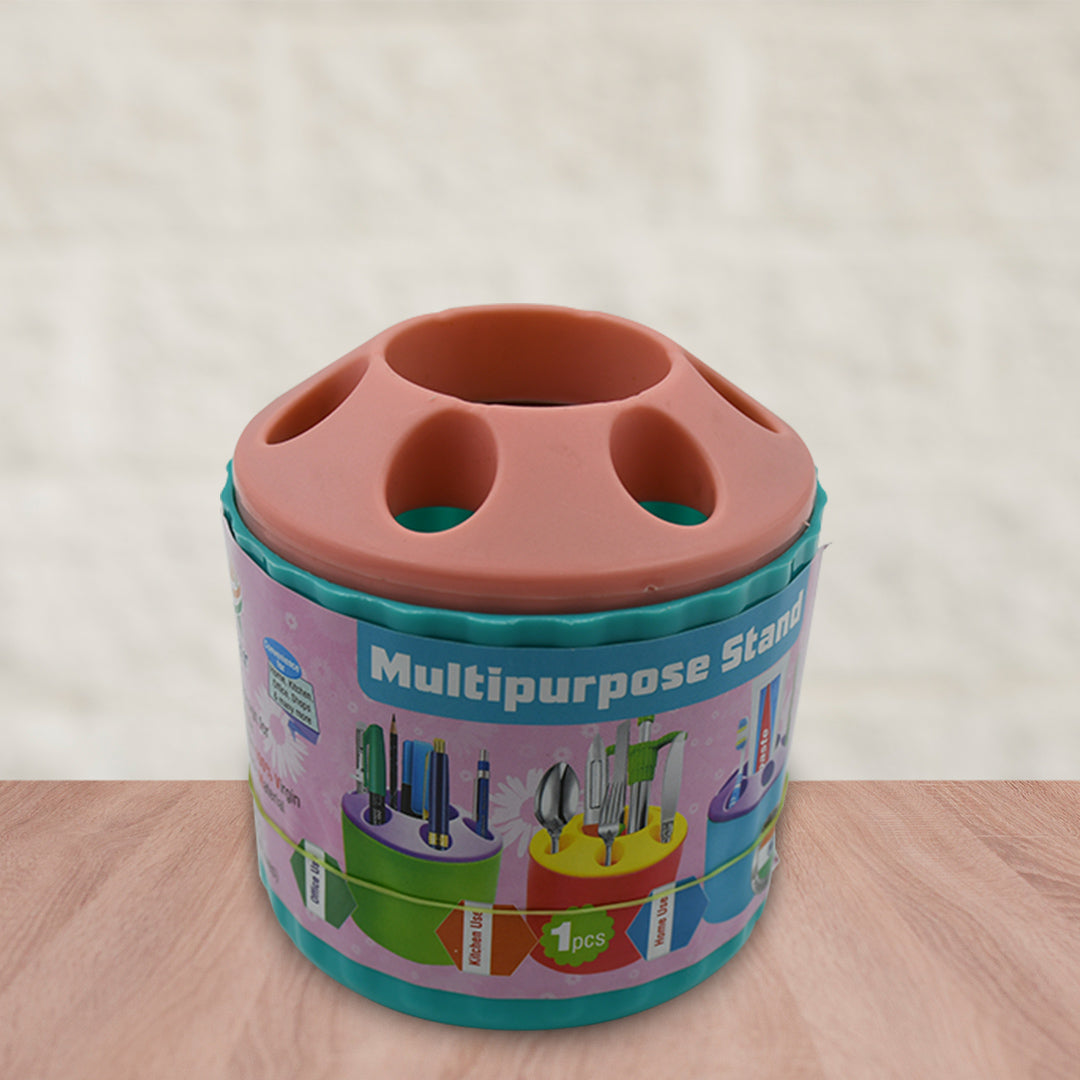 Plastic Round Multi-Purpose Toothpaste Stationary Pen Pencil Holder, Mini Desk Office Desktop Stationery Organizer Bathroom Shelves for Adults Multifunctional (1 Pc) - Shivani Jaswal Plastic Round Multi-Purpose Toothpaste Stationary Pen Pencil Holder, Mini Desk Office Desktop Stationery Organizer Bathroom Shelves for Adults Multifunctional (1 Pc)