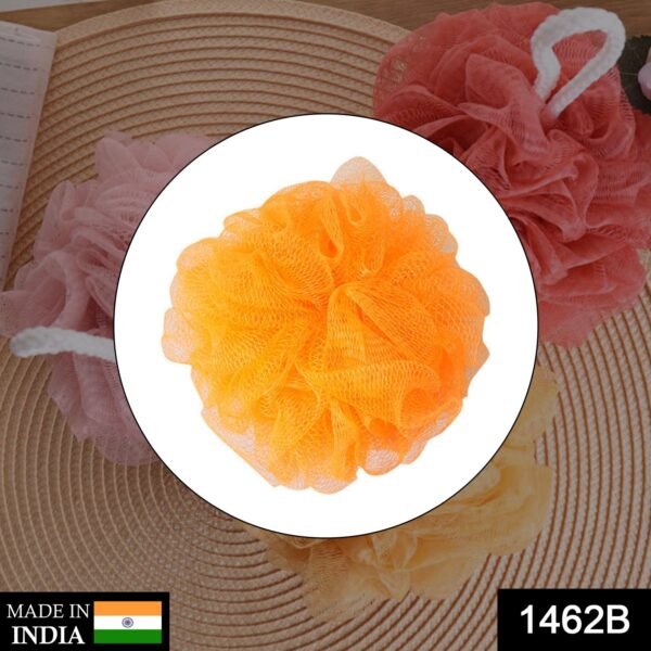 Bath Sponge Round Loofah and Back Scrubber for Men and Women