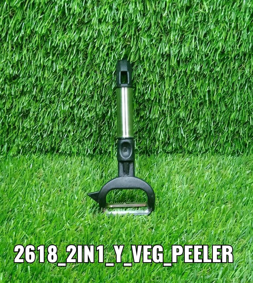 2-in-1 Double Julienne and Vegetable Peeler - Shivani Jaswal 2-in-1 Double Julienne and Vegetable Peeler