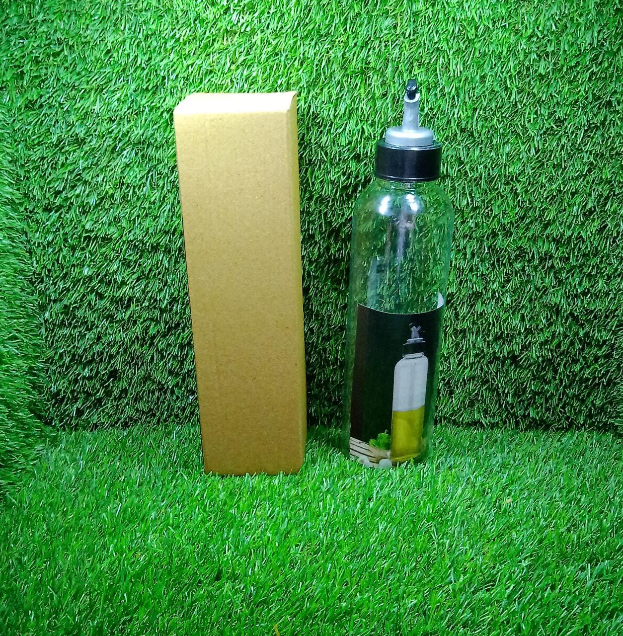 1ltr Plastic Oil Dispenser With Lid - Clear, Drip Free Spout, Controlled Use. - Shivani Jaswal 1ltr Plastic Oil Dispenser With Lid - Clear, Drip Free Spout, Controlled Use.