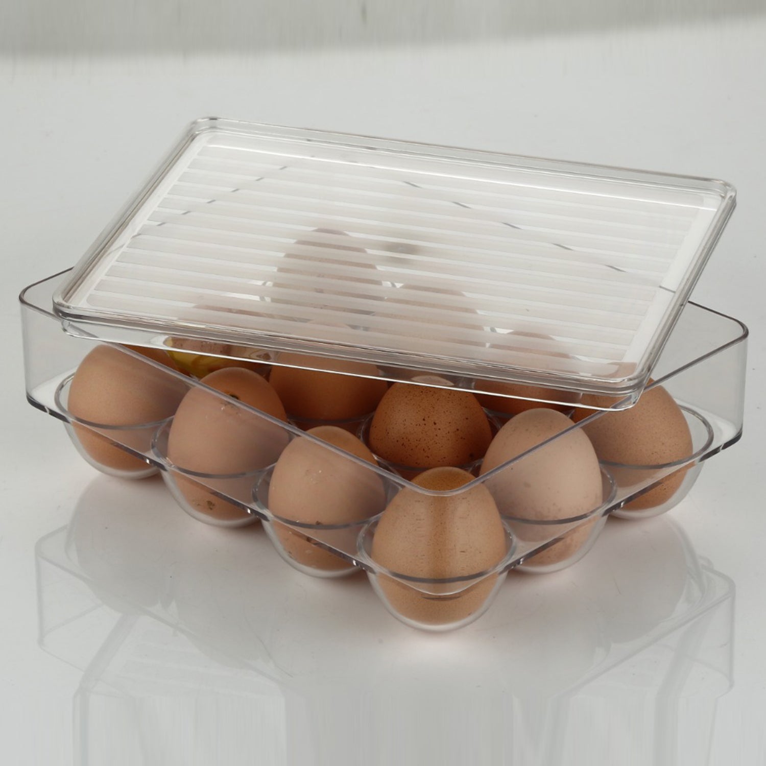 12 Cavity Egg Storage Box For Holding And Placing Eggs Easily And Firmly. - Shivani Jaswal 12 Cavity Egg Storage Box For Holding And Placing Eggs Easily And Firmly.