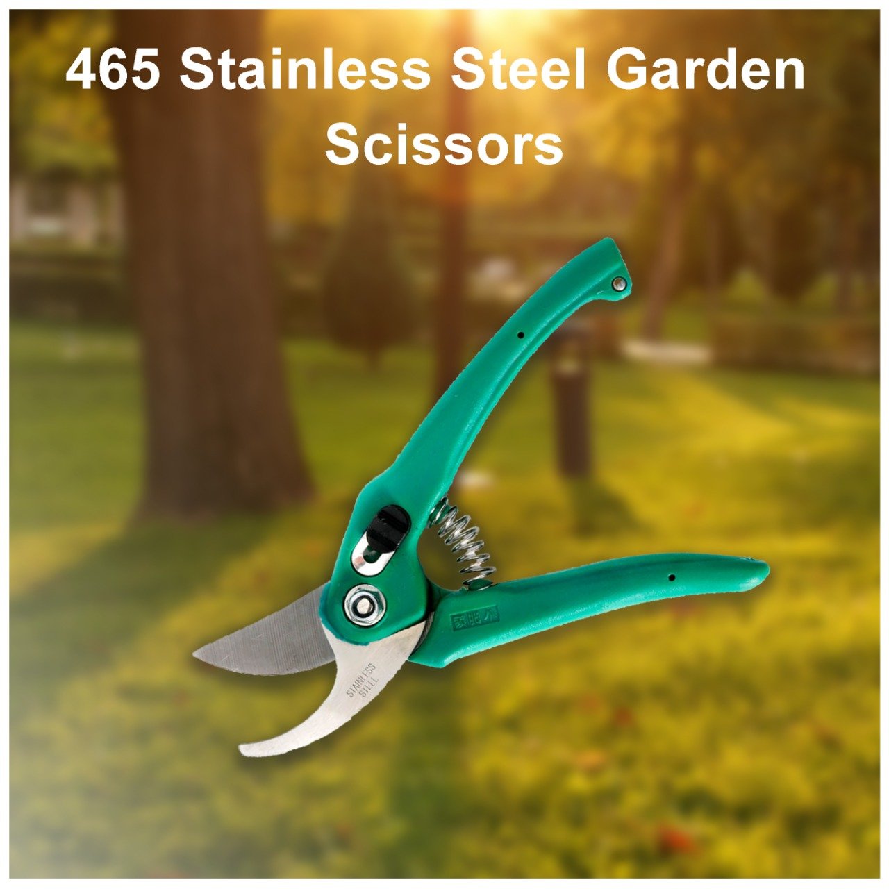 Stainless Steel Garden Scissors - Shivani Jaswal Stainless Steel Garden Scissors