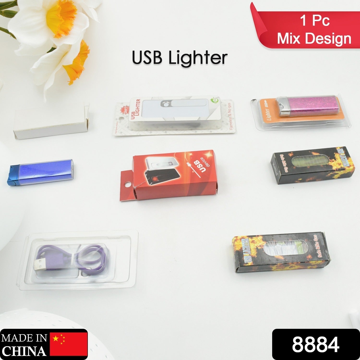 Stylish Electric USB Lighter for Men & Women (Rechargeable, Windproof) - Shivani Jaswal Stylish Electric USB Lighter for Men & Women (Rechargeable, Windproof)