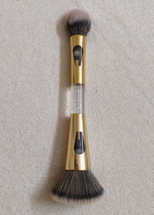 MARS 4 in 1 Travel Brush Set Foundation, Powder, Eyeshadow & Flat Brushes - Shivani Jaswal MARS 4 in 1 Travel Brush Set – Compact Makeup Brushes for Women