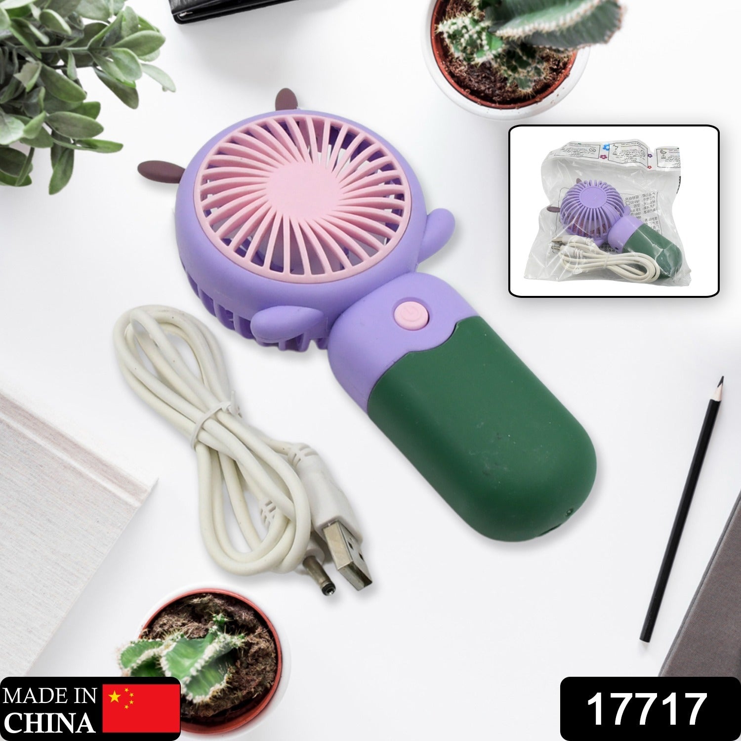 Mini USB Handheld Fan, Portable and lightweight Mini Fan for Home, Office, Travel and Outdoor Use (1 Pc) - Shivani Jaswal Mini USB Handheld Fan, Portable and lightweight Mini Fan for Home, Office, Travel and Outdoor Use (1 Pc)