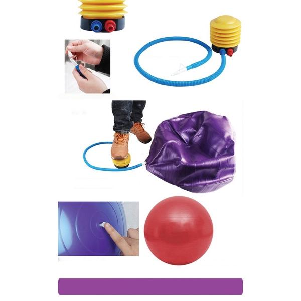 Anti-Burst Gym Ball with Pump (75 cm) - Shivani Jaswal Anti-Burst Gym Ball with Pump (75 cm)