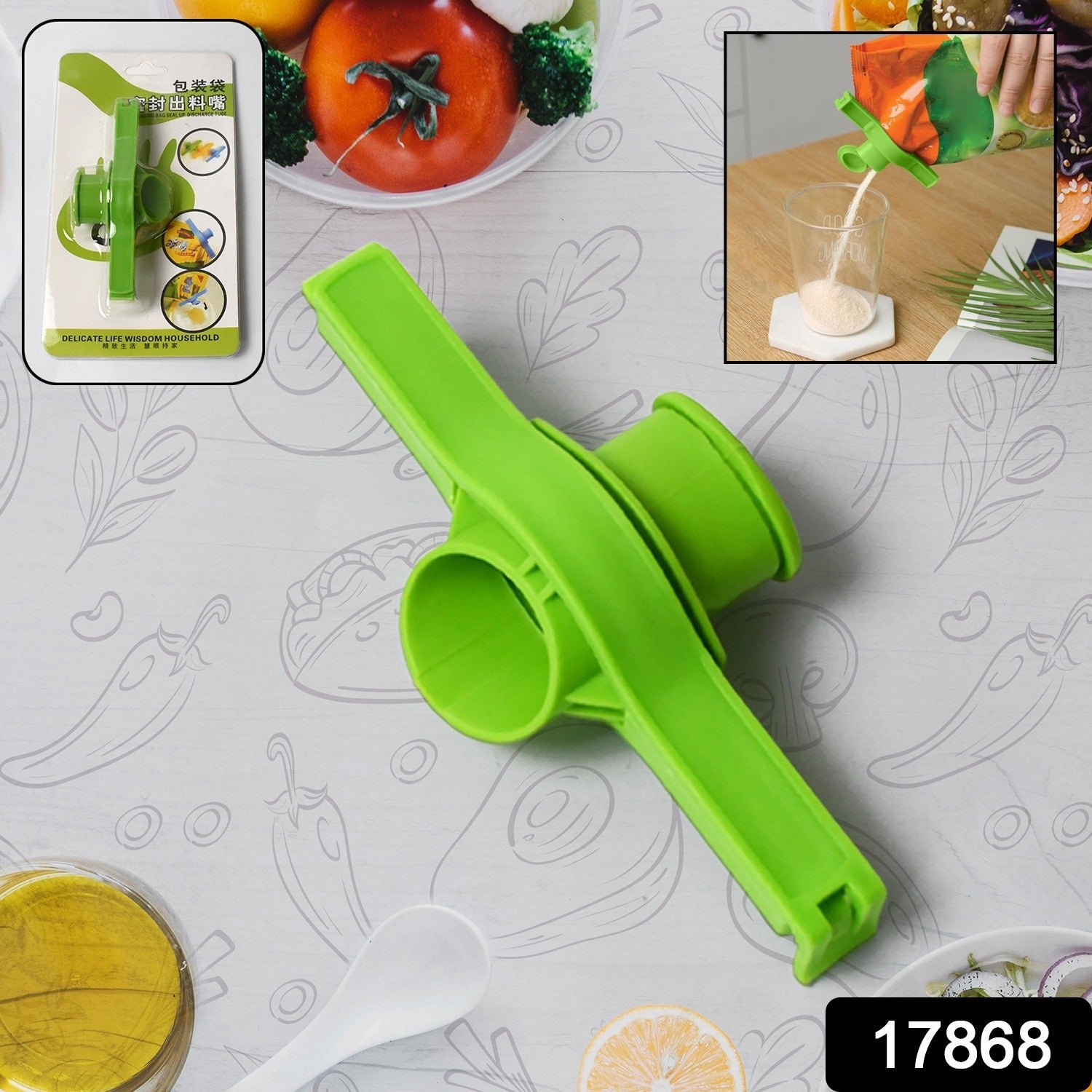 Food Storage Sealing Clip Solid Color Seal Pour Bag Clip Snack Bag Clip Food Bag Sealing Clip Sealing Clamp with Cap Kitchen Chip Bag Clips (1 Pc) - Shivani Jaswal Food Storage Sealing Clip Solid Color Seal Pour Bag Clip Snack Bag Clip Food Bag Sealing Clip Sealing Clamp with Cap Kitchen Chip Bag Clips (1 Pc)