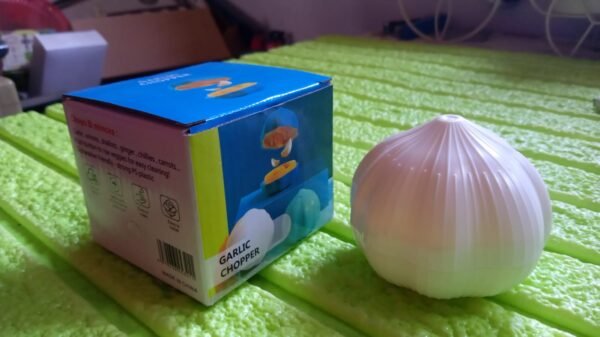Garlic Press Sharpener Device Ã¢â‚¬â€œ Portable Manual Ginger, Chili & Garlic Crusher, Masher, Chopper & Grinder for Kitchen Use