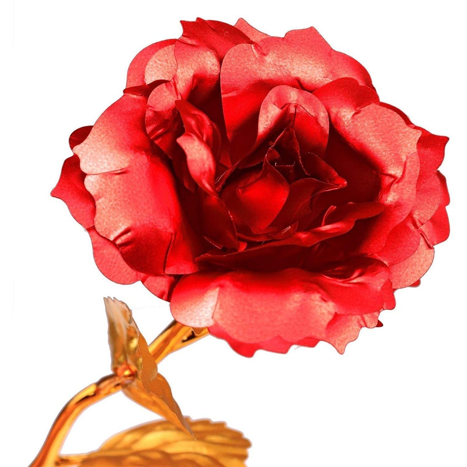 24k Gold Rose,hicoosee Gold Foil Plated Rose with LOVE Stand and Gift Box for Anniversary, Birthday, Wedding , Christmas ,Thanks giving - Shivani Jaswal 24k Gold Rose,hicoosee Gold Foil Plated Rose with LOVE Stand and Gift Box for Anniversary, Birthday, Wedding , Christmas ,Thanks giving