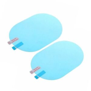 Anti-Fog & Anti-Scratch Rearview Car Mirror Film Ã¢â‚¬â€œ HD Clear Protective Sticker for Safe Driving (1 Pc)