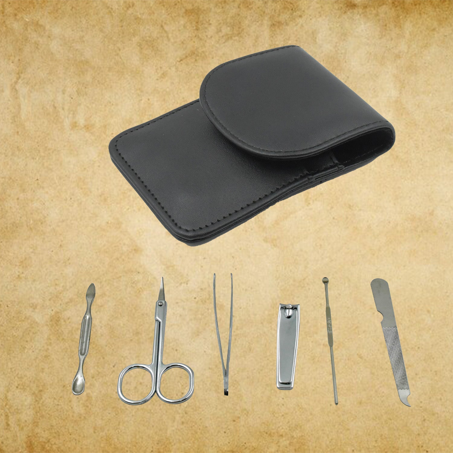 6-in-1 Professional Nail Care Kit: Clippers, Scissors & More Nail cutter (Travel or Home) - Shivani Jaswal 6-in-1 Professional Nail Care Kit: Clippers, Scissors & More Nail cutter (Travel or Home)