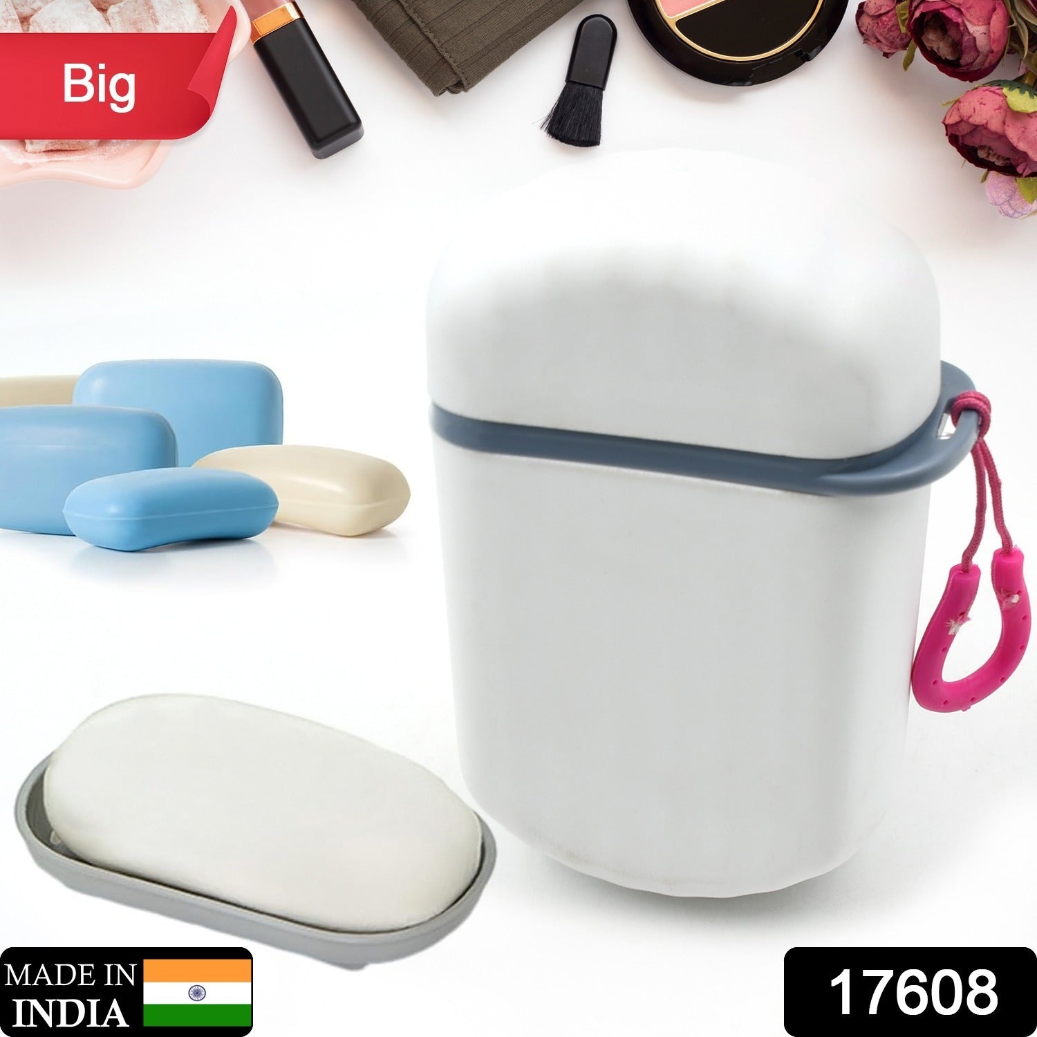 Stylish & Leak-Proof Travel Soap Box – Secure Seal for Home, Bathroom, Hiking & Camping (1 Pc) - Shivani Jaswal Stylish & Leak-Proof Travel Soap Box – Secure Seal for Home, Bathroom, Hiking & Camping (1 Pc)