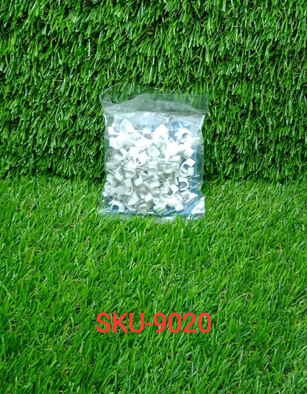 100 Pc 6 MM Cable Clip used in all kinds of wires to make them stuck and holded in walls etc. - Shivani Jaswal 100 Pc 6 MM Cable Clip used in all kinds of wires to make them stuck and holded in walls etc.