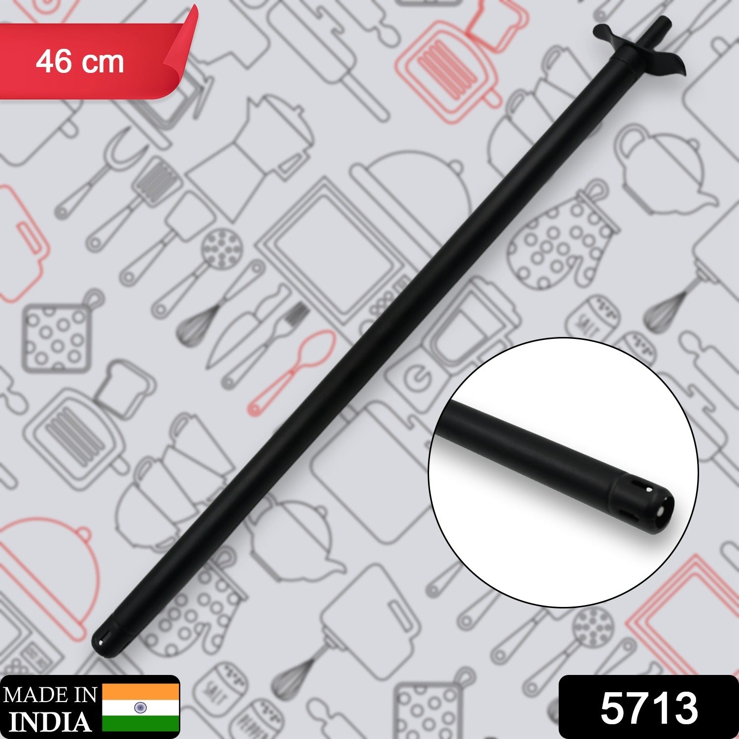 Big Stainless Steel Gas Lighter, Long Spark Unbreakable Lighter for Kitchen Stove (46 cm) - Shivani Jaswal Big Stainless Steel Gas Lighter, Long Spark Unbreakable Lighter for Kitchen Stove (46 cm)